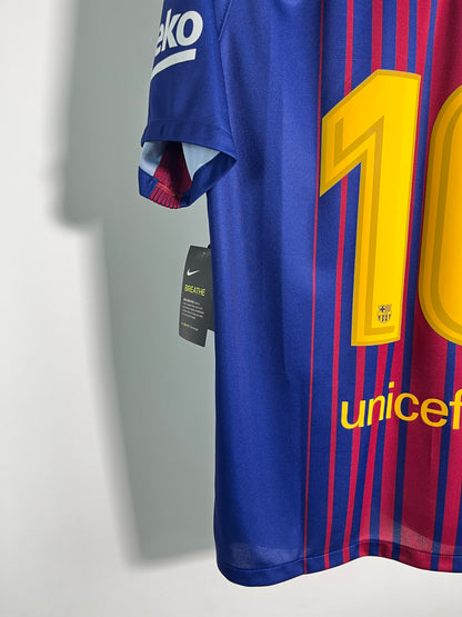 Jersey Barcelona Local 2017 2018 *C/Etiquetas* Copa del Rey Lionel Messi (L)