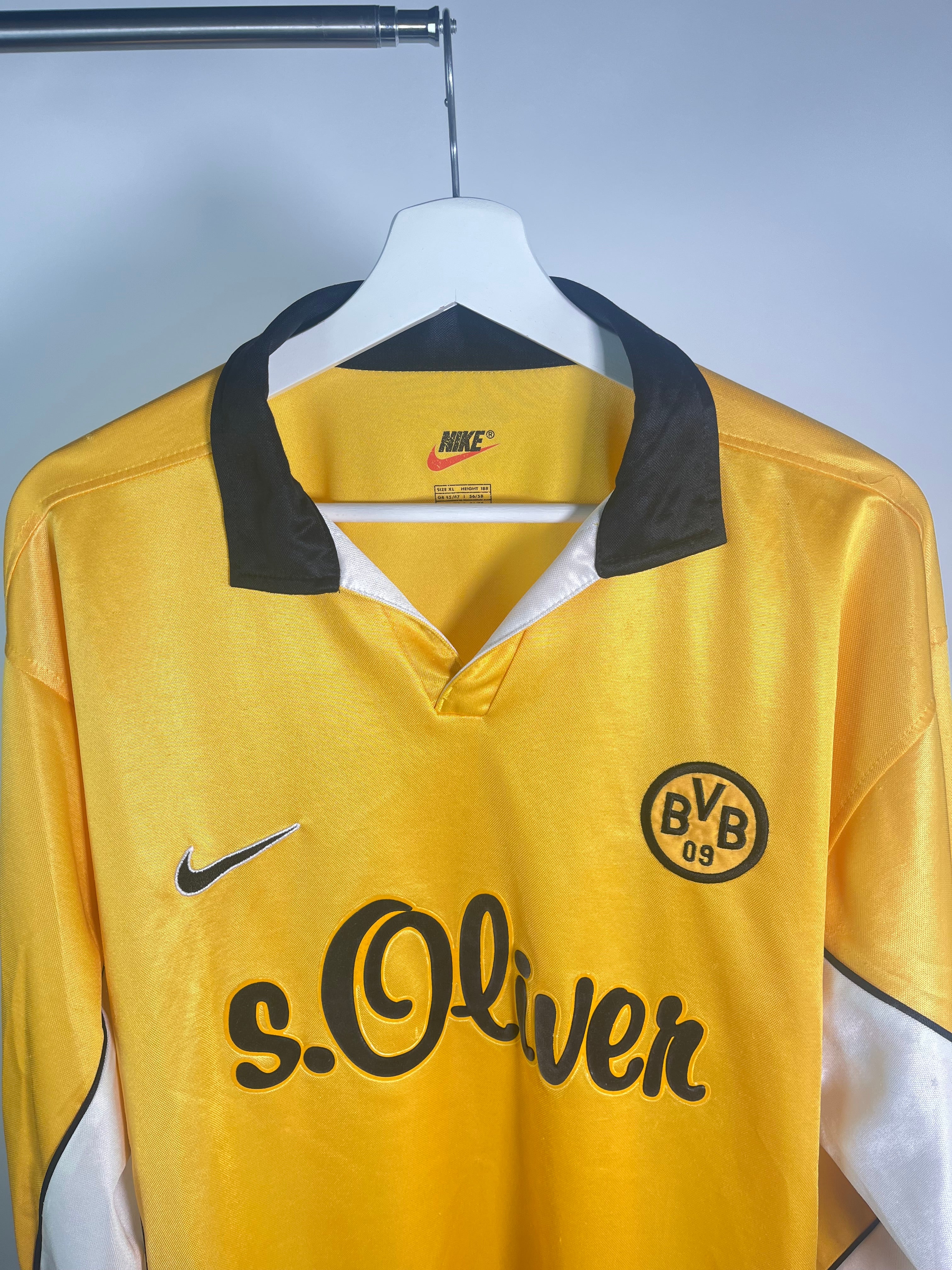Jersey Borussia Dortmund Local 1998 1999 Manga Larga (XL)