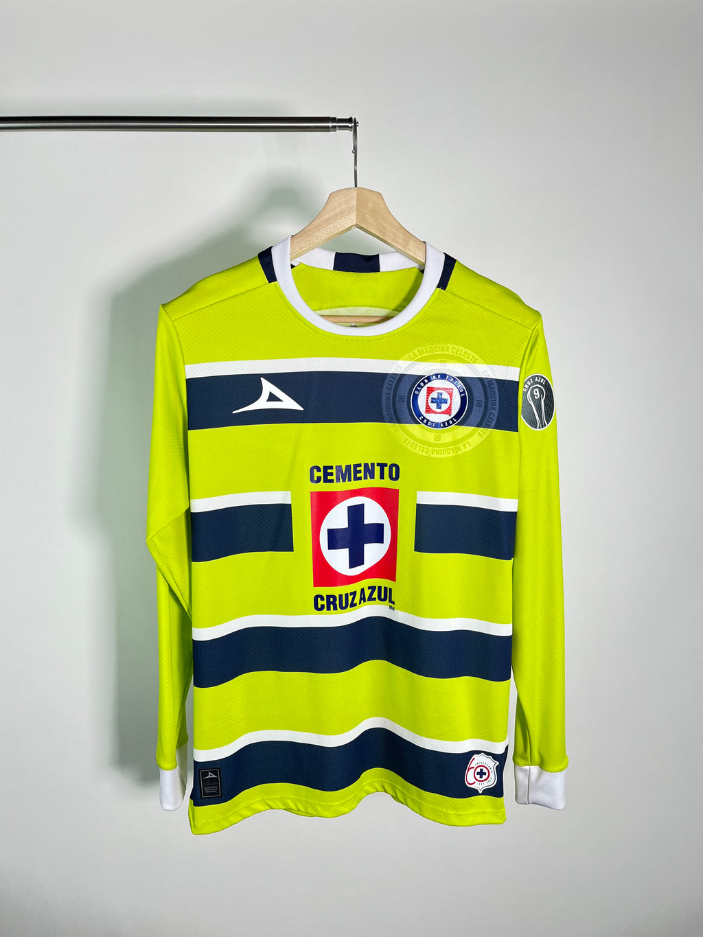 Jersey Cruz Azul Portero 2024 2025 Manga Larga Kevin Mier (S)