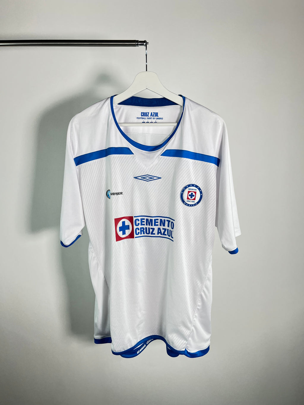 Jersey Cruz Azul Visita 2009 2010 Christian “Chaco” Giménez (L)