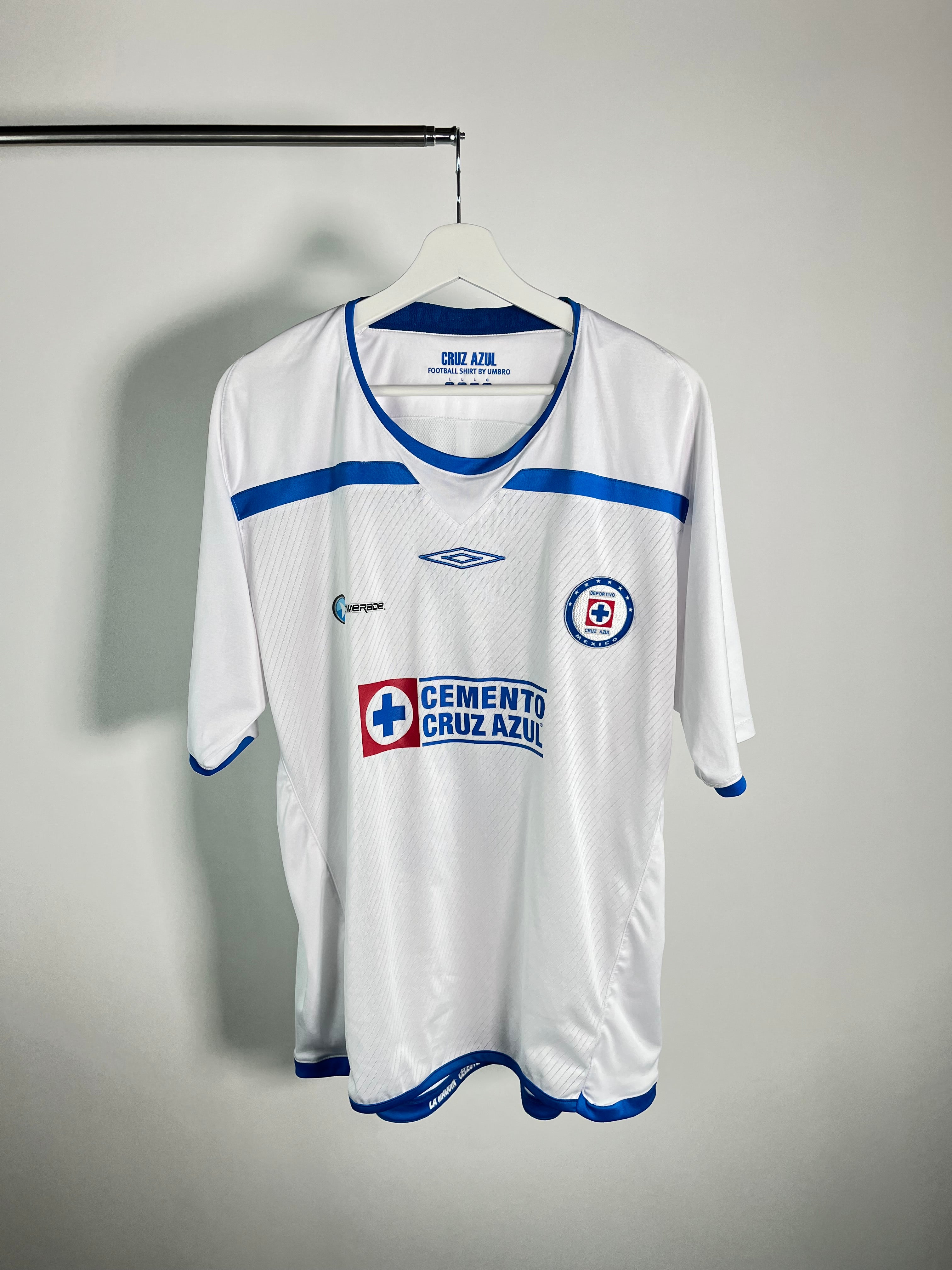 Jersey Cruz Azul Visita 2009 2010 Christian “Chaco” Giménez (L)