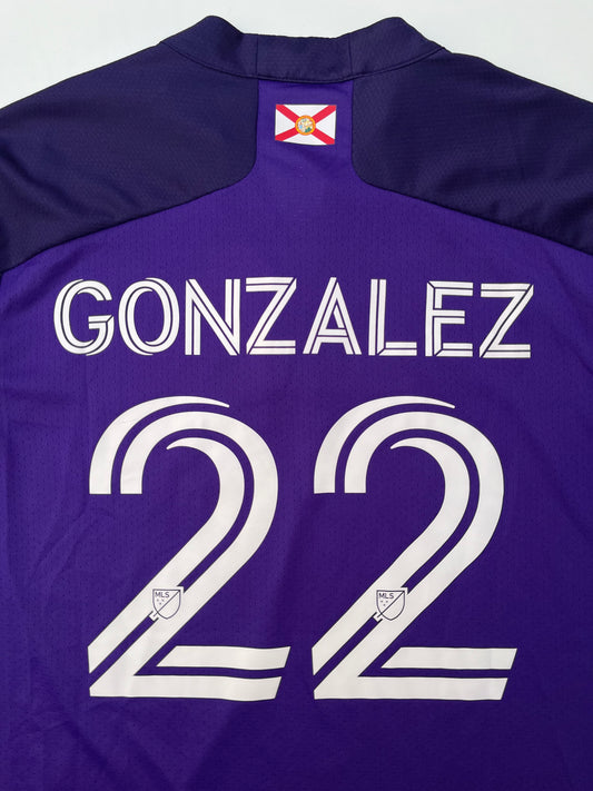 Jersey Orlando City Local 2021 2022 Versión Jugador Gastón González (L)