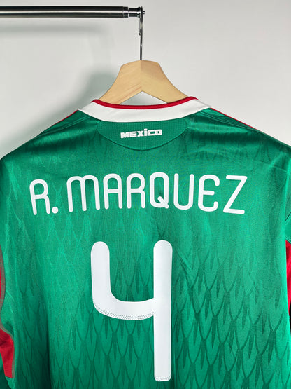 Jersey México Local 2010 2011 Manga Larga *Match Detail vs Francia* Rafael Márquez (XL)