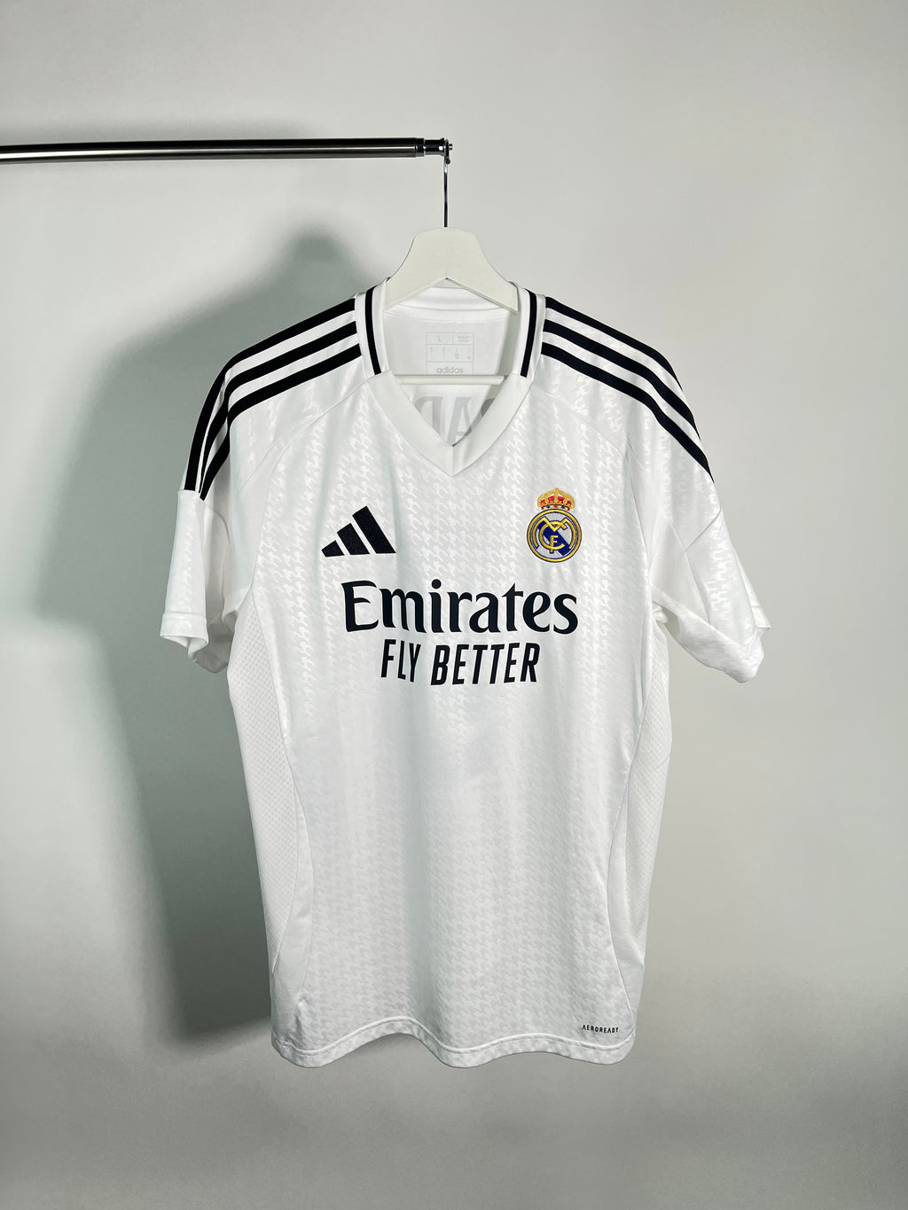 Jersey Real Madrid Local 2024 2025 Kylian Mbappé (L)