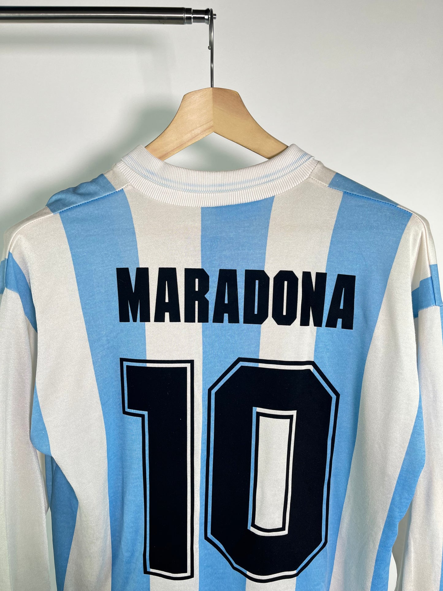 Jersey Argentina Local 1994 1996 Manga Larga Diego Armando Maradona (M)