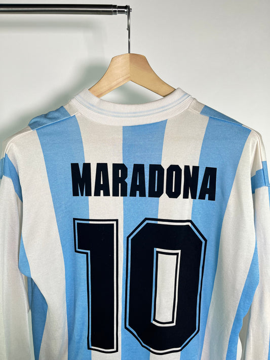 Jersey Argentina Local 1994 1996 Manga Larga Diego Armando Maradona (M)