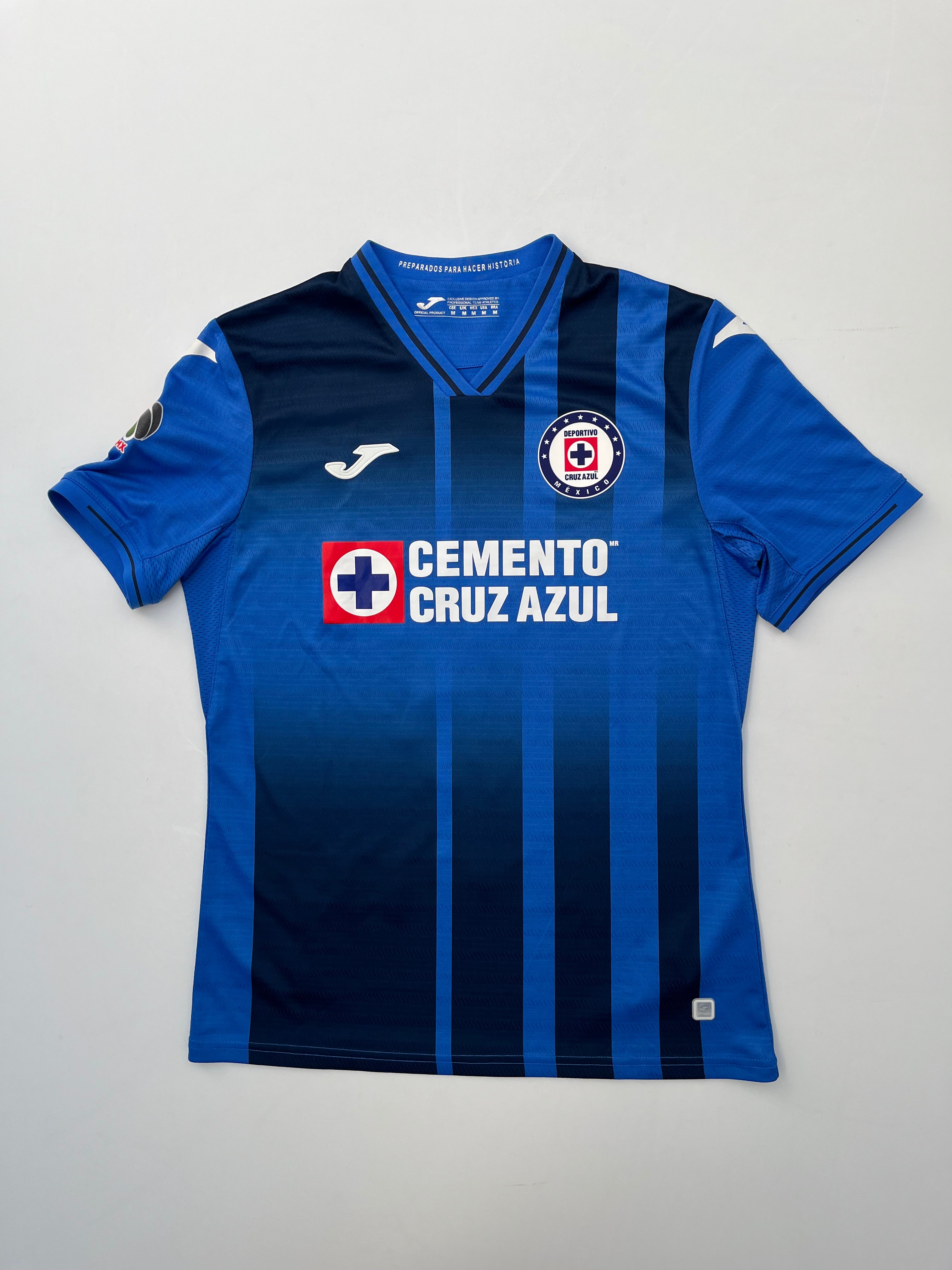 Jersey Cruz Azul Local 2021 2022 Match Worn Angel Romero (M)
