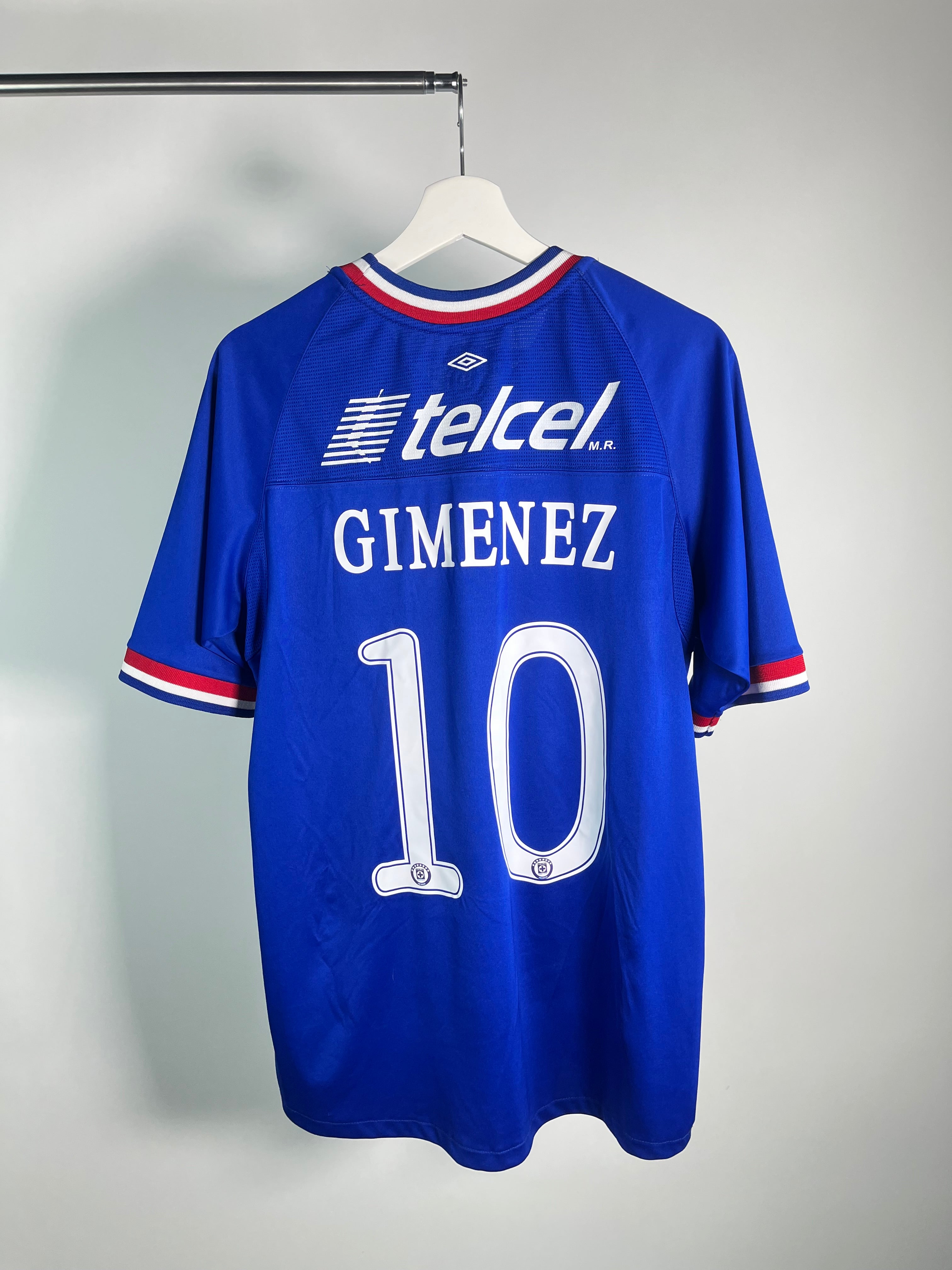 Jersey Cruz Azul Local 2010 2011 Christian "Chaco" Gimenez (L)