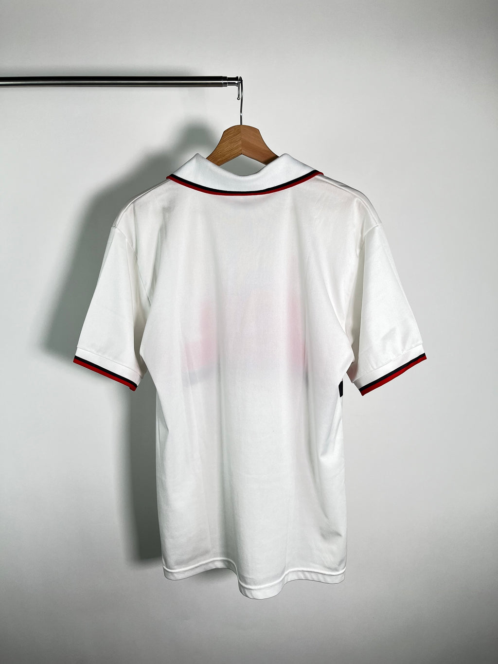 Jersey AC Milan Visita 1993 1994 Autografiado por Franco Baresi (M)