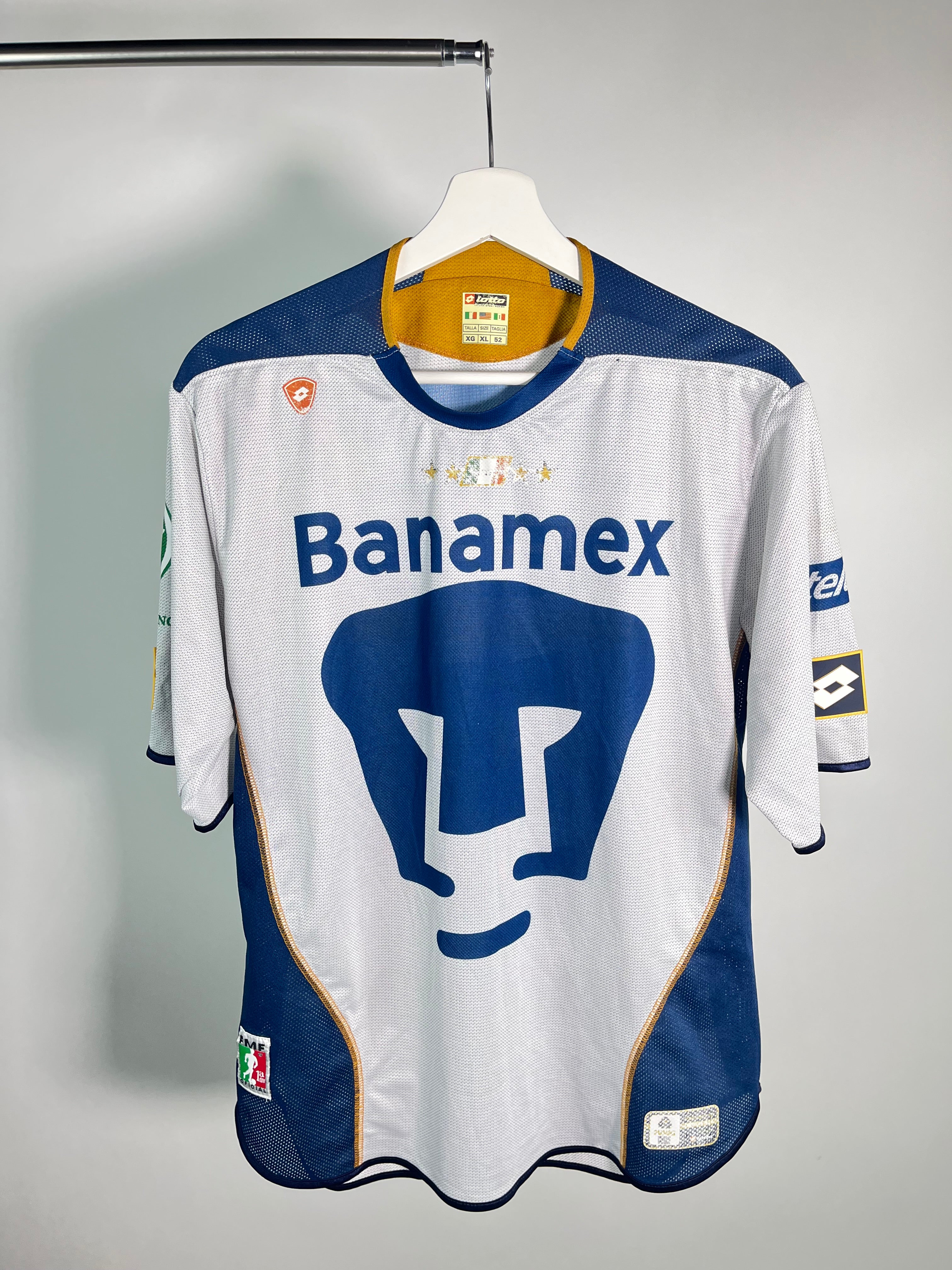 Jersey Pumas Local 2004 2005 Match Worn Joaquín Beltrán (XL)