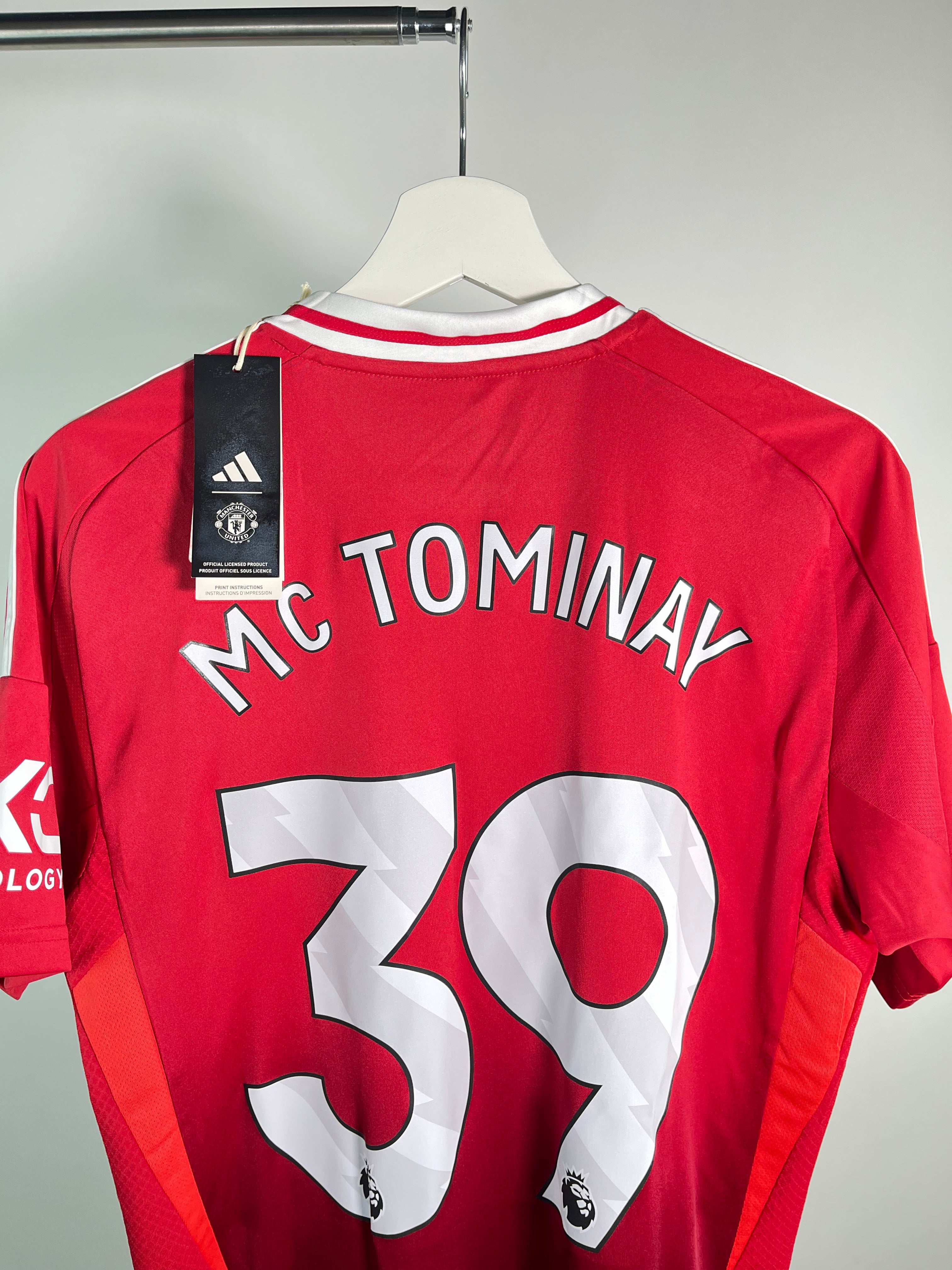 Jersey Manchester United Local 2024 2025 Scott McTominay *C/Etiquetas* (M)
