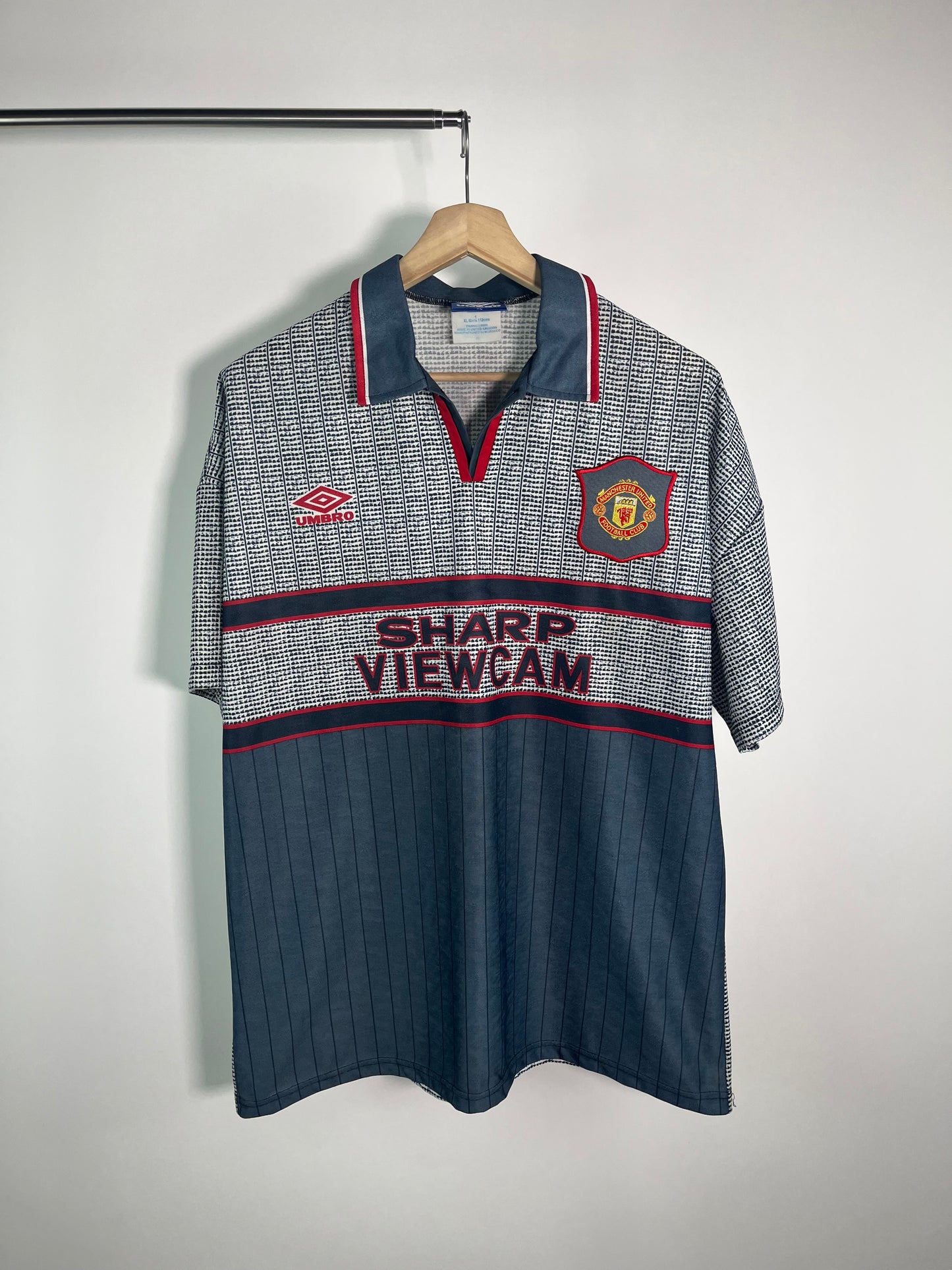 Jersey Manchester United Visita 1995 1996 Éric Cantona (XL)