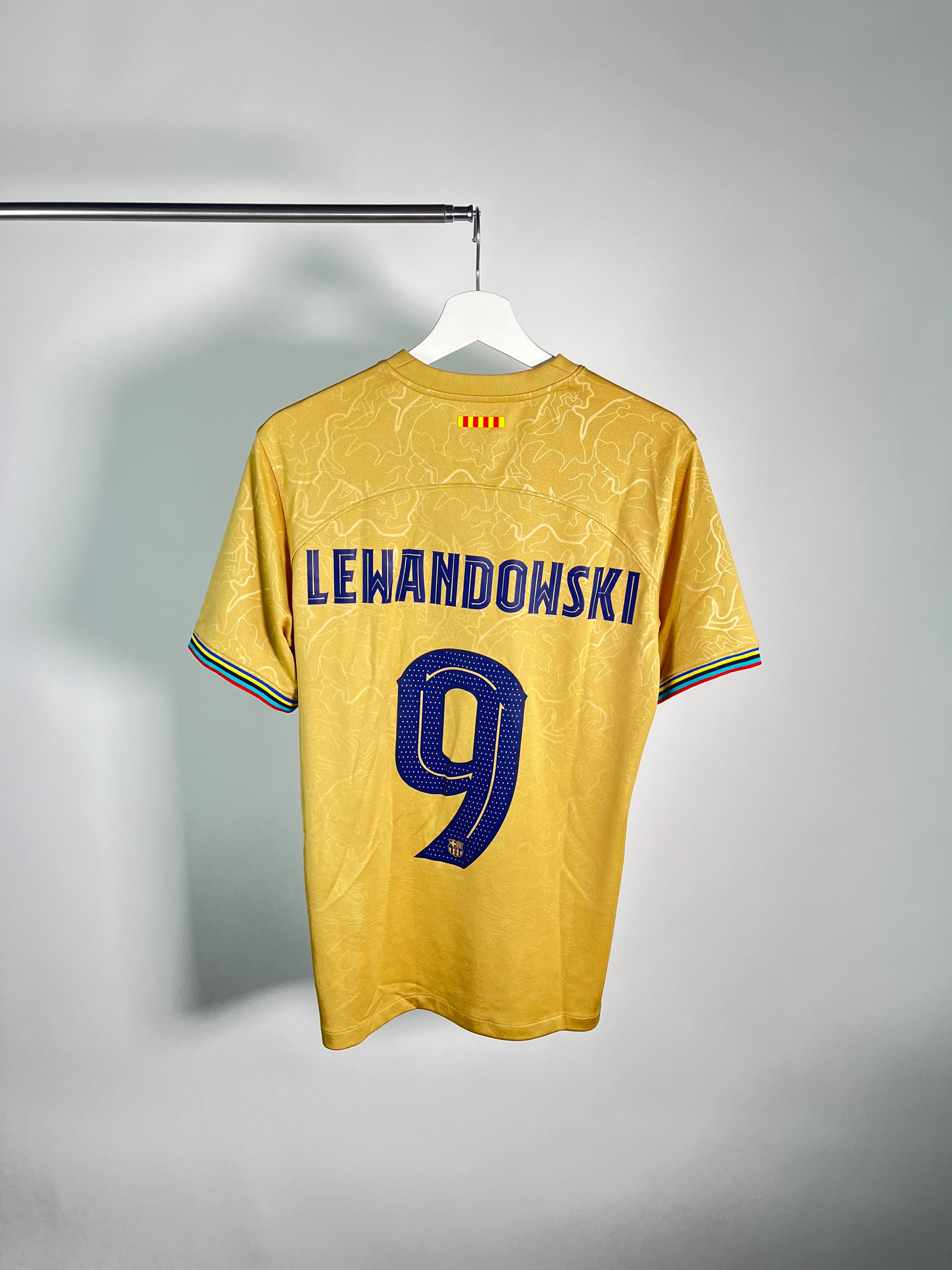 Jersey Barcelona Visita 2022 2023 Robert Lewandowski (S)