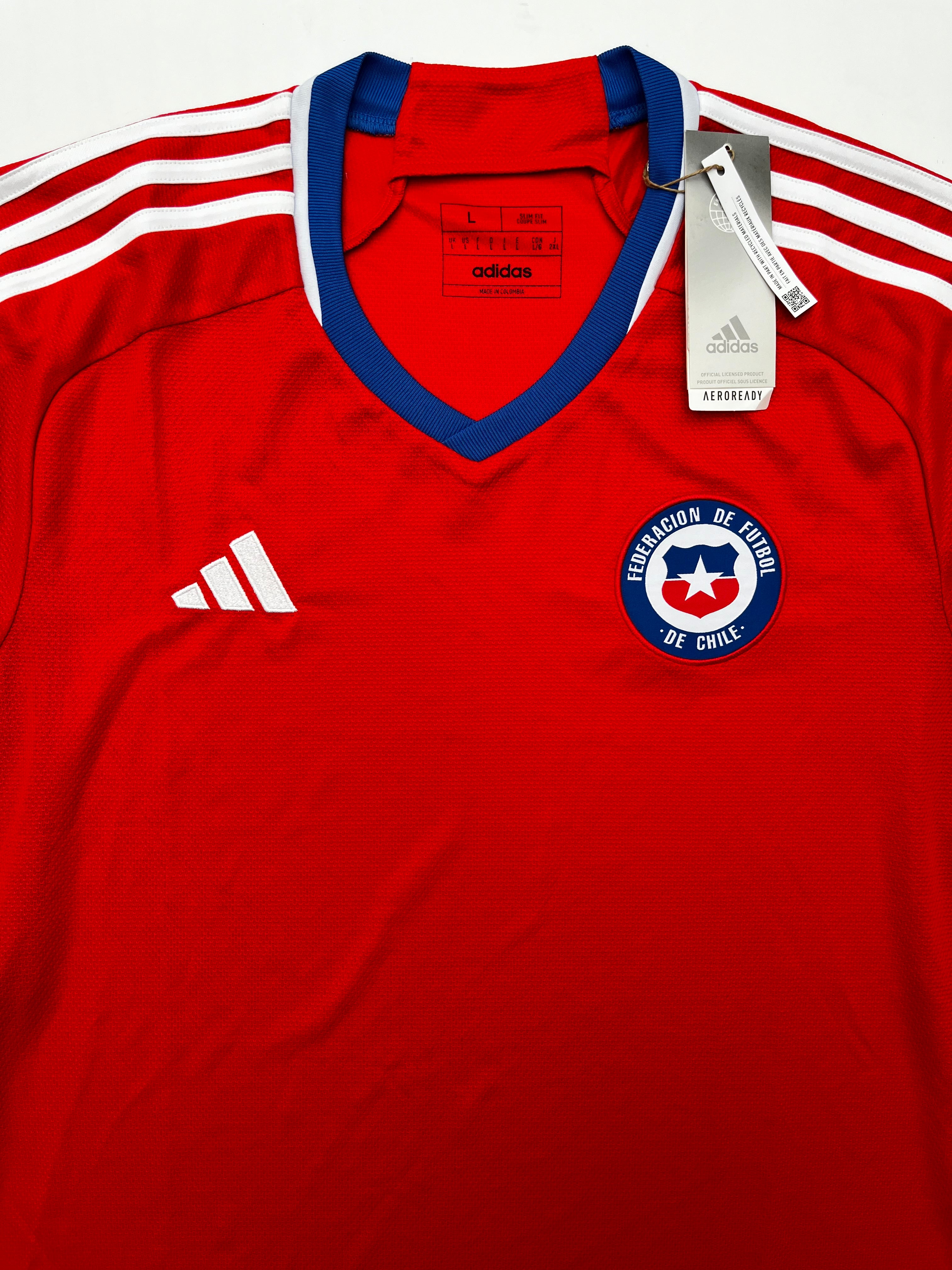 Jersey Chile Local 2022 2023 *C/Etiquetas* (L)