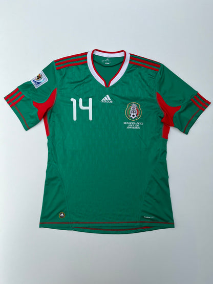 Jersey México Local 2010 2011 *Match Detail vs Francia* Javier Hernández (L)