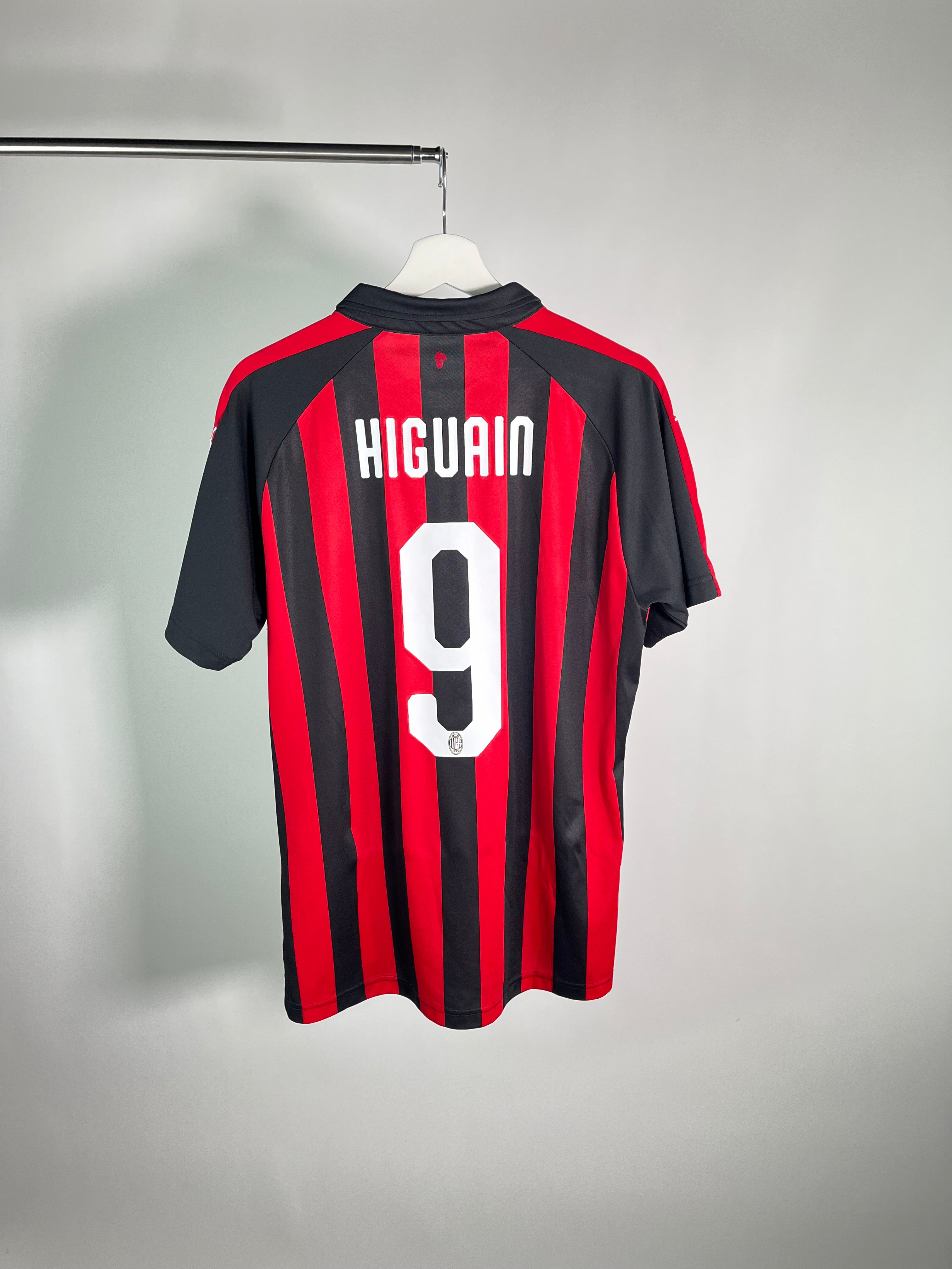 Jersey AC Milán Local 2018 2019 Gonzalo Higuaín (L)