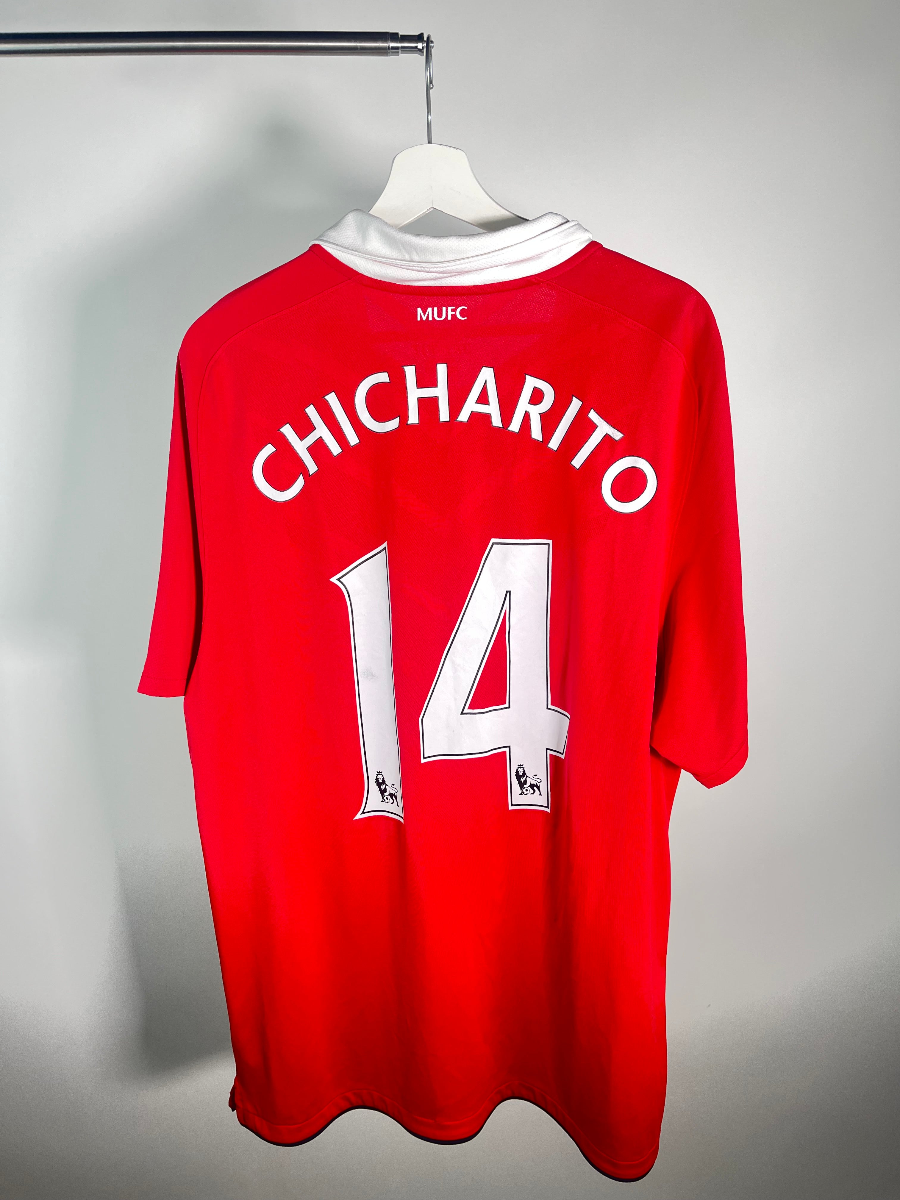 Jersey Manchester United Local 2010 2011 Javier "Chicharito" Hernández (XL)