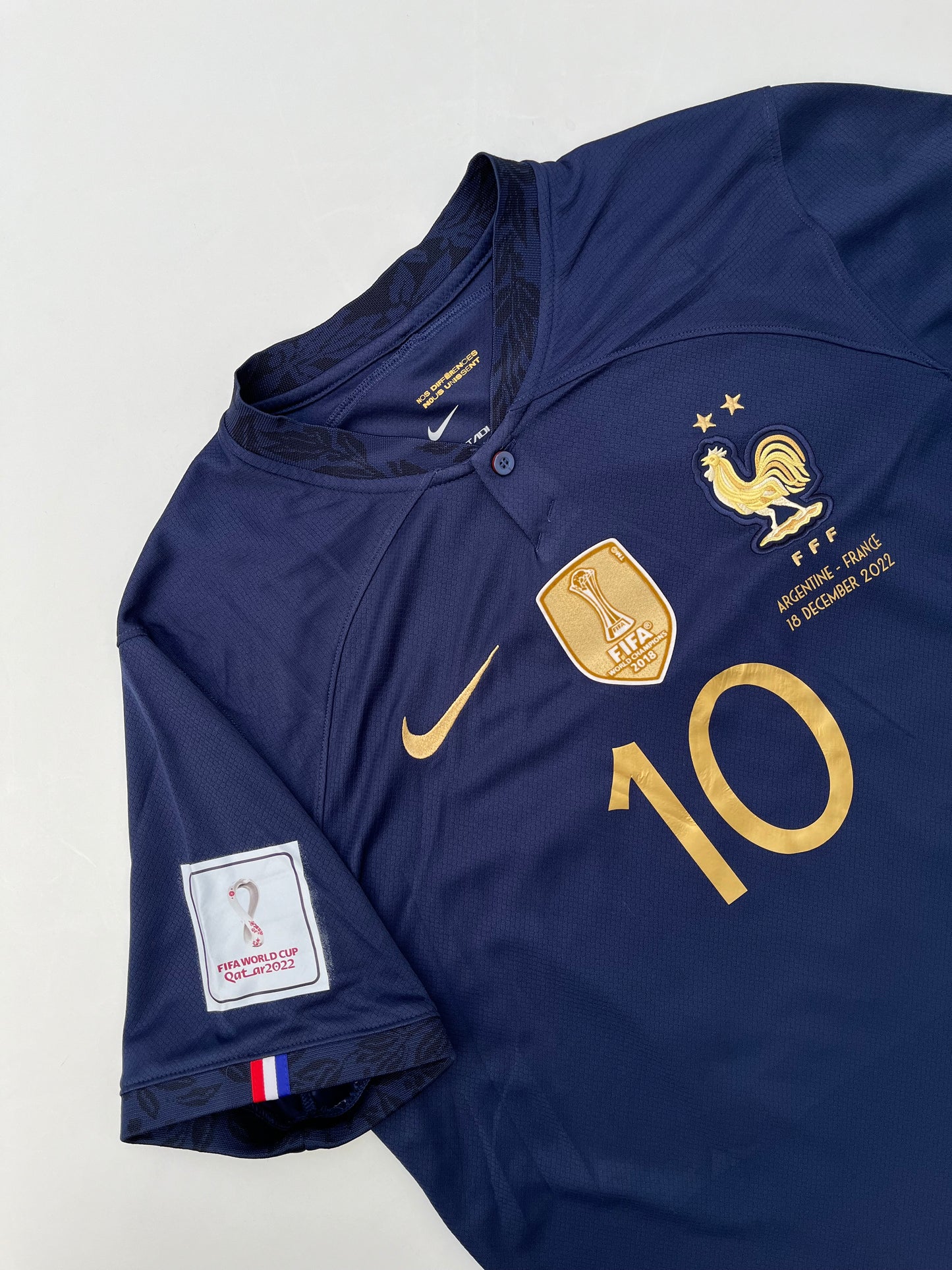 Jersey Francia Local 2022 2023 Kylian Mbappé (L)
