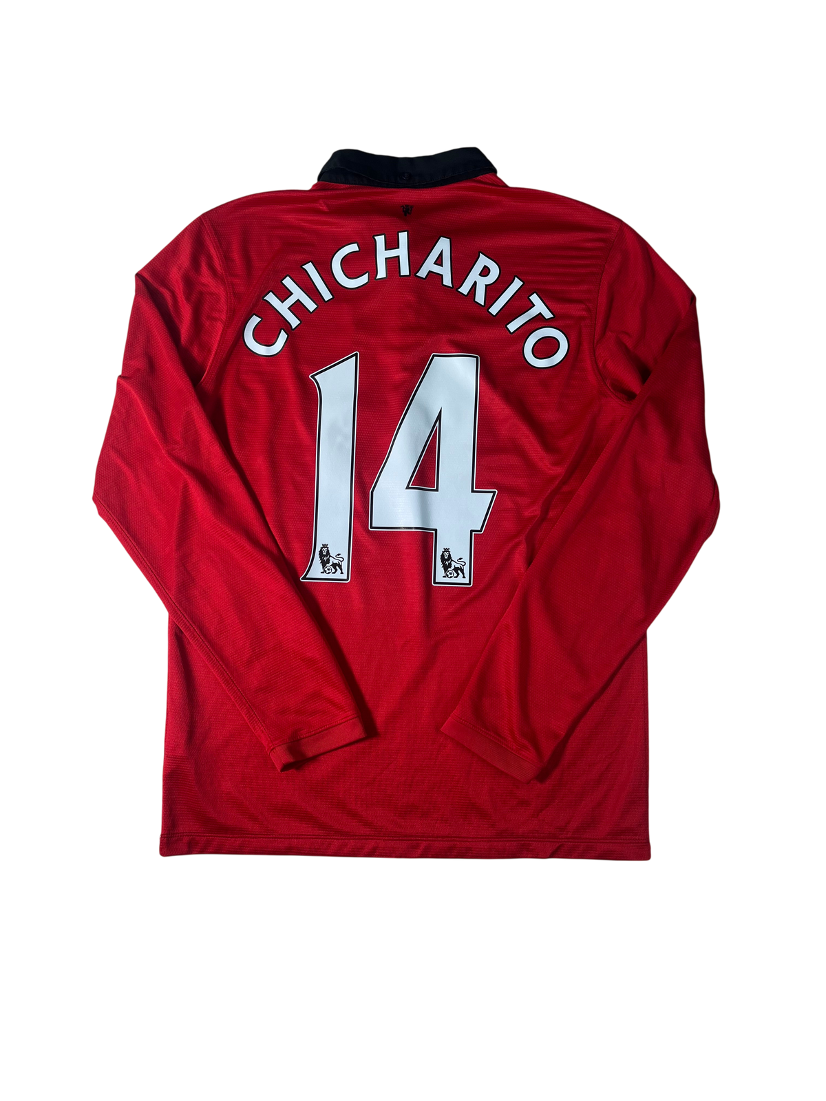 Jersey Manchester United Local 2013 2014 Manga Larga Javier "Chicharito" Hernández (M)
