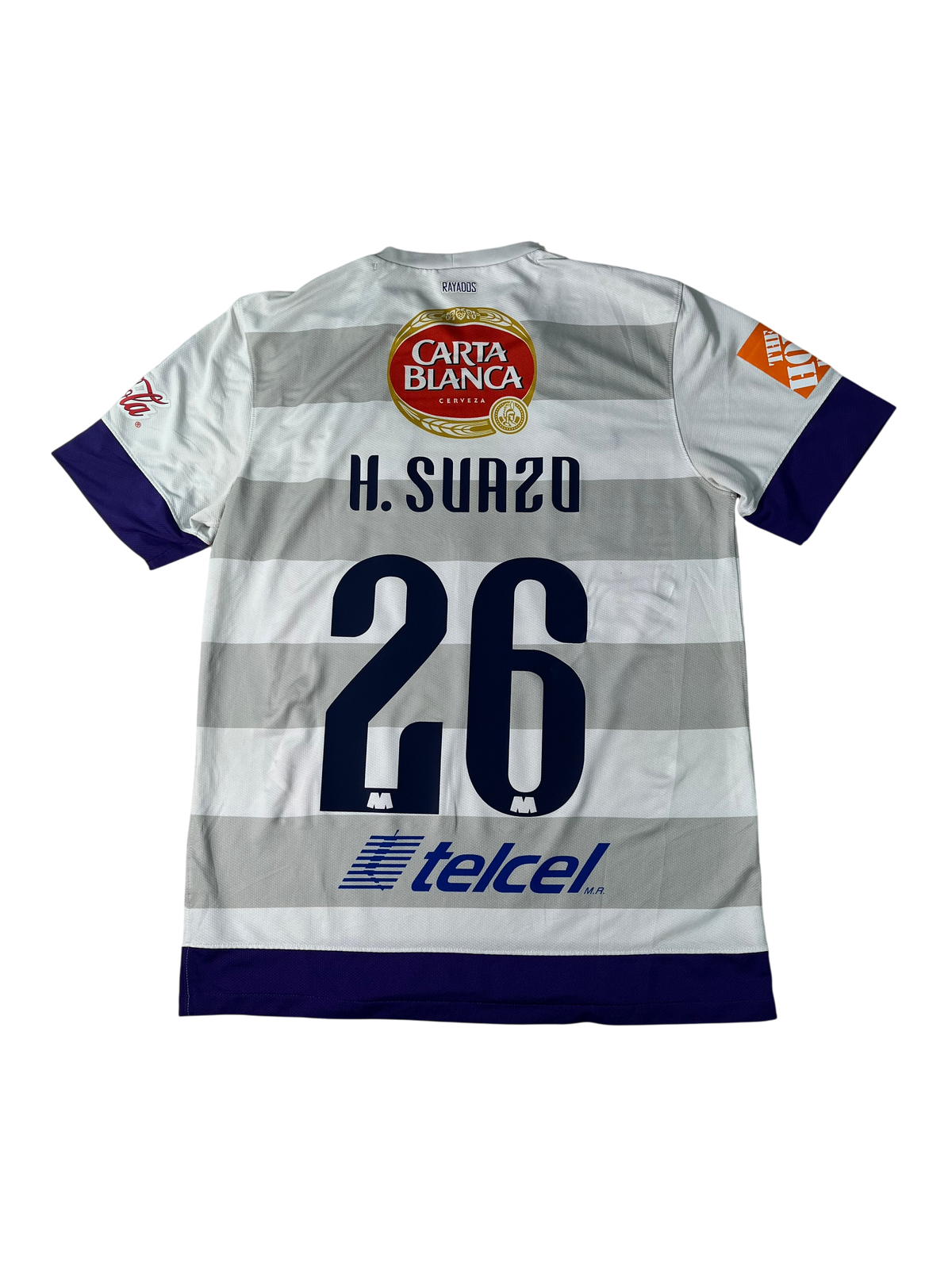 Jersey Rayados Monterrey Visita 2012 2013 Humberto "Chupete" Suazo (M)