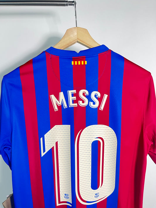 Jersey Barcelona Local 2021 2022  *C/Etiquetas* Lionel Messi (L)