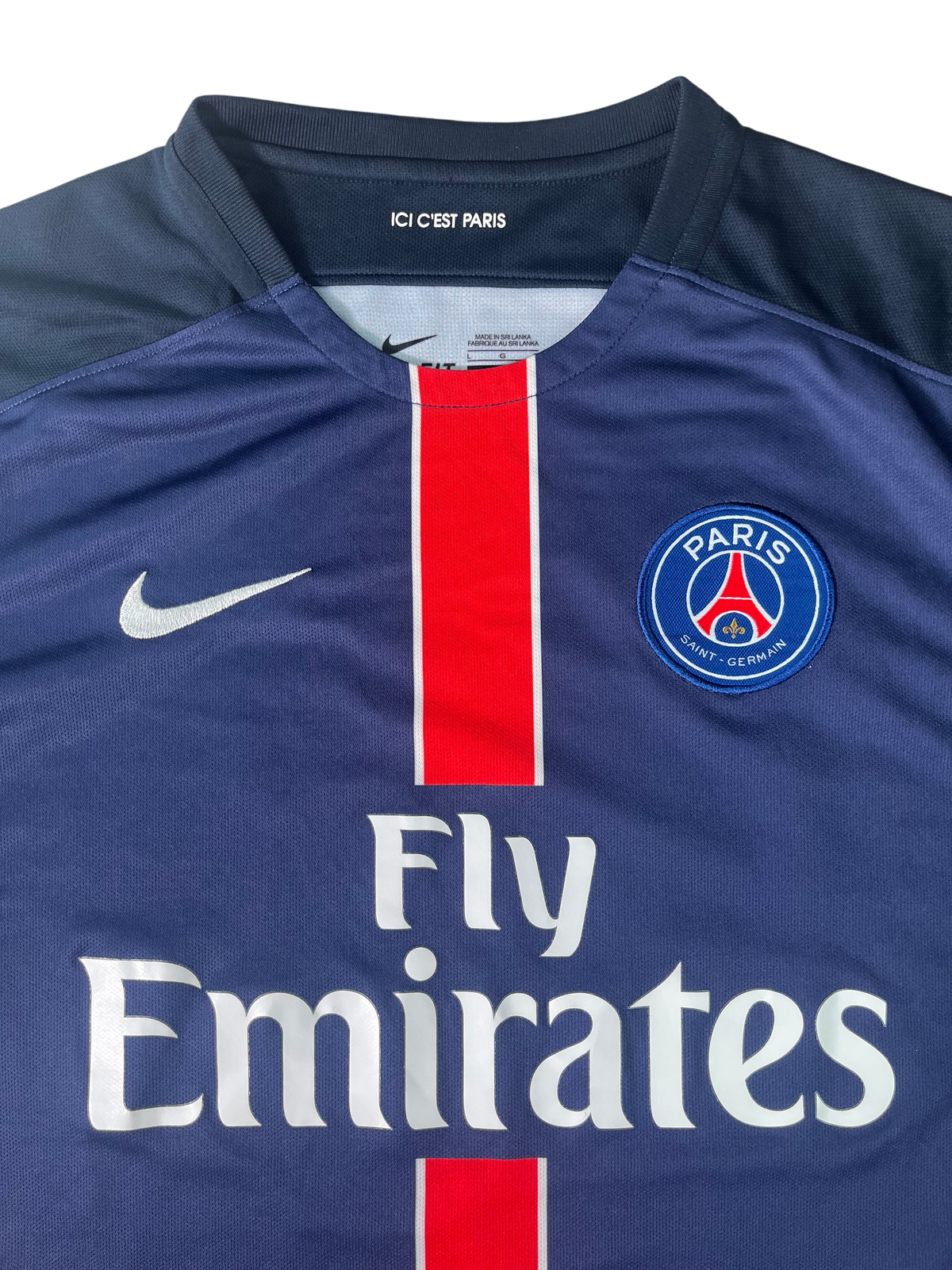 Jersey PSG Local 2015 2016 Zlatan Ibrahimovic (L)