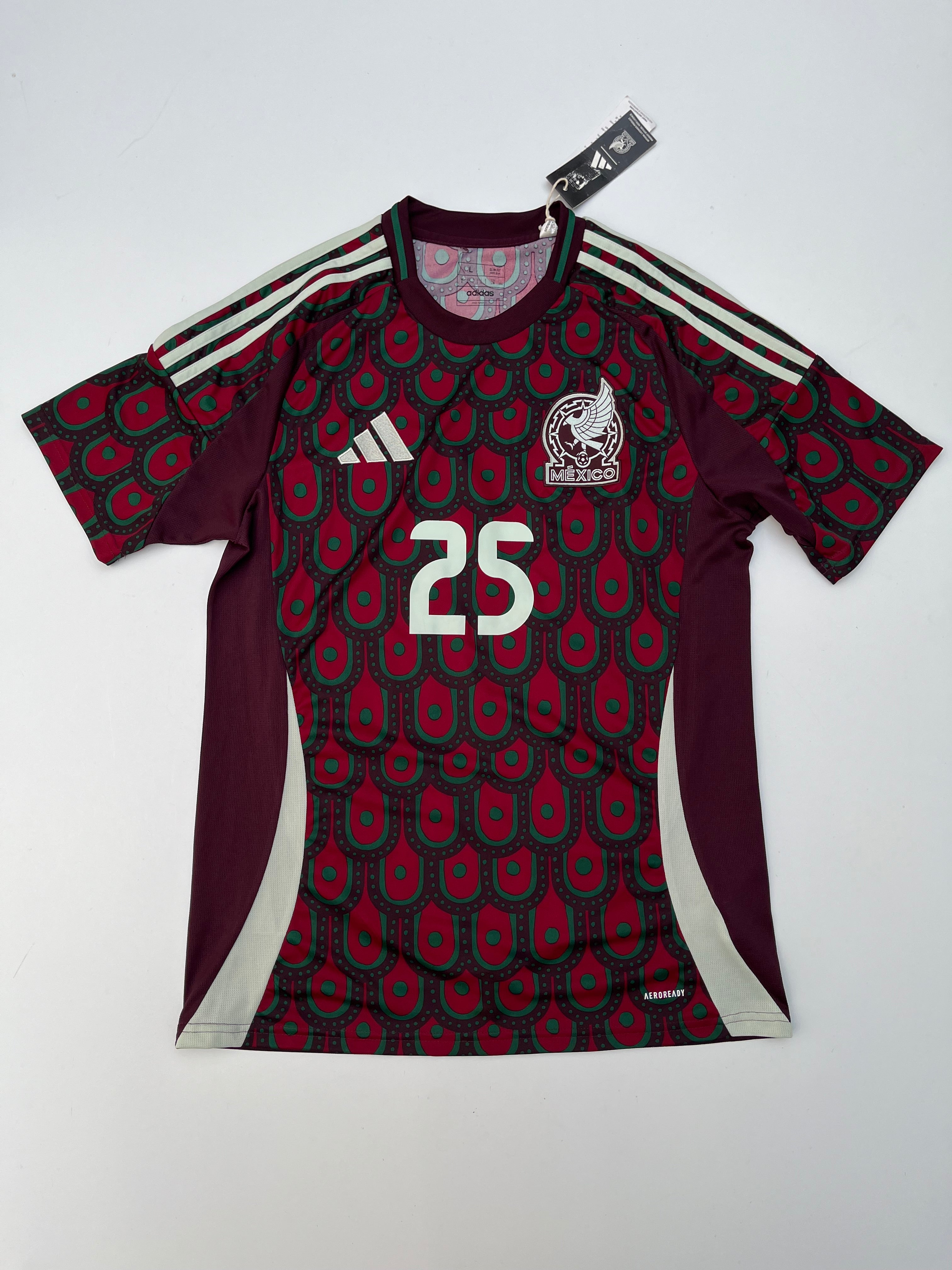 Jersey México Visita 2023 2024 Roberto “Piojo” Alvarado (L)