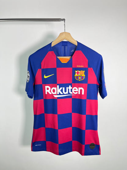 Jersey Barcelona Local 2019 2020 Versión Jugador *Champions League* Luis Suárez (M)