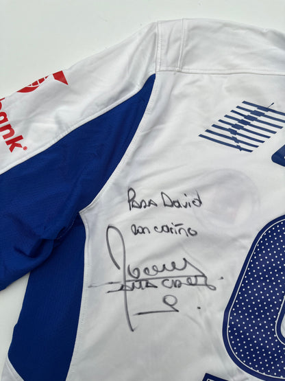 Jersey Cruz Azul Visita 2014 2015 Roque Santa Cruz Autografiado (L)