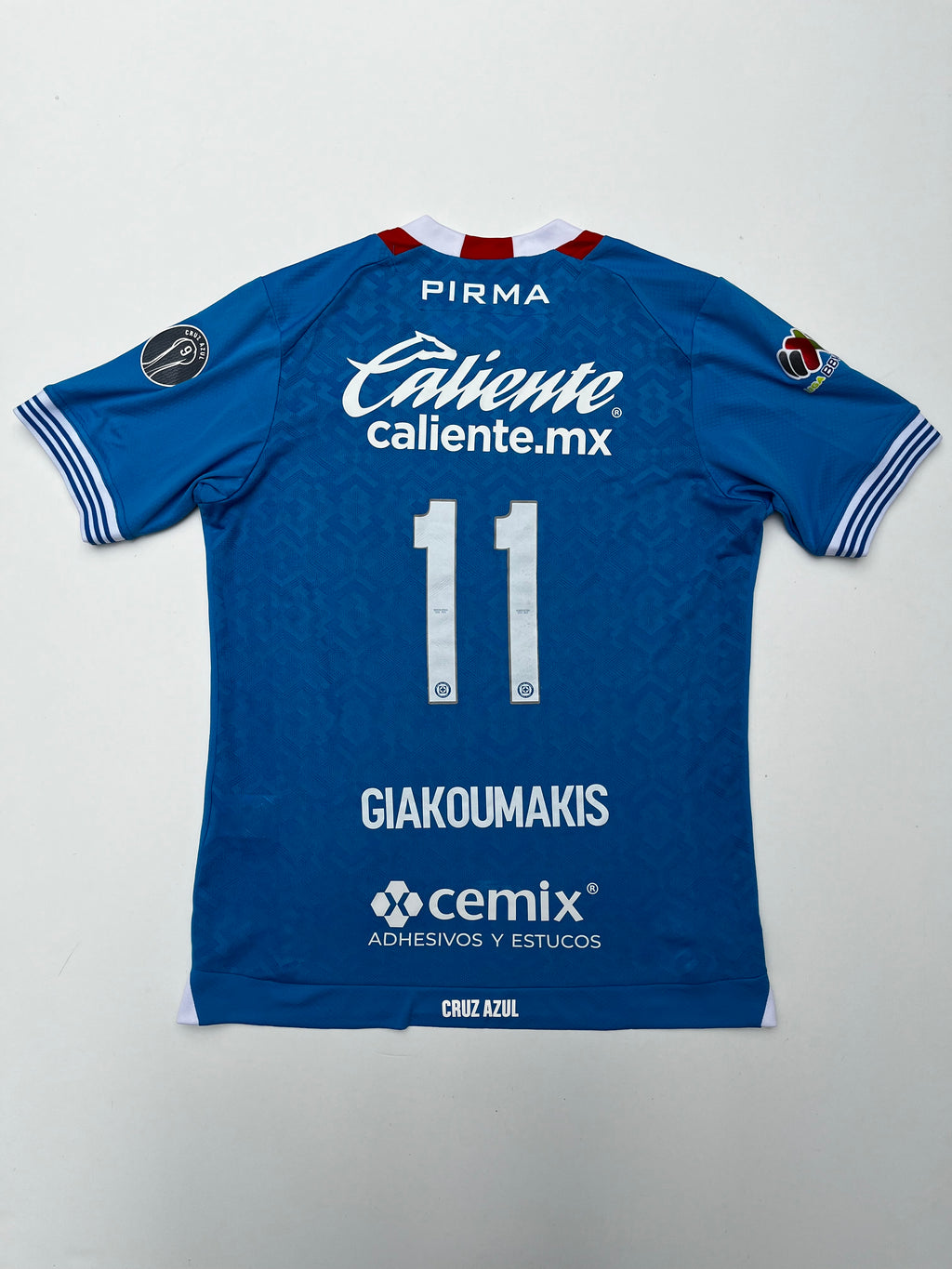 Jersey Cruz Azul Local 2024 2025 Match Worn Giorgos Giakoumakis (XL)