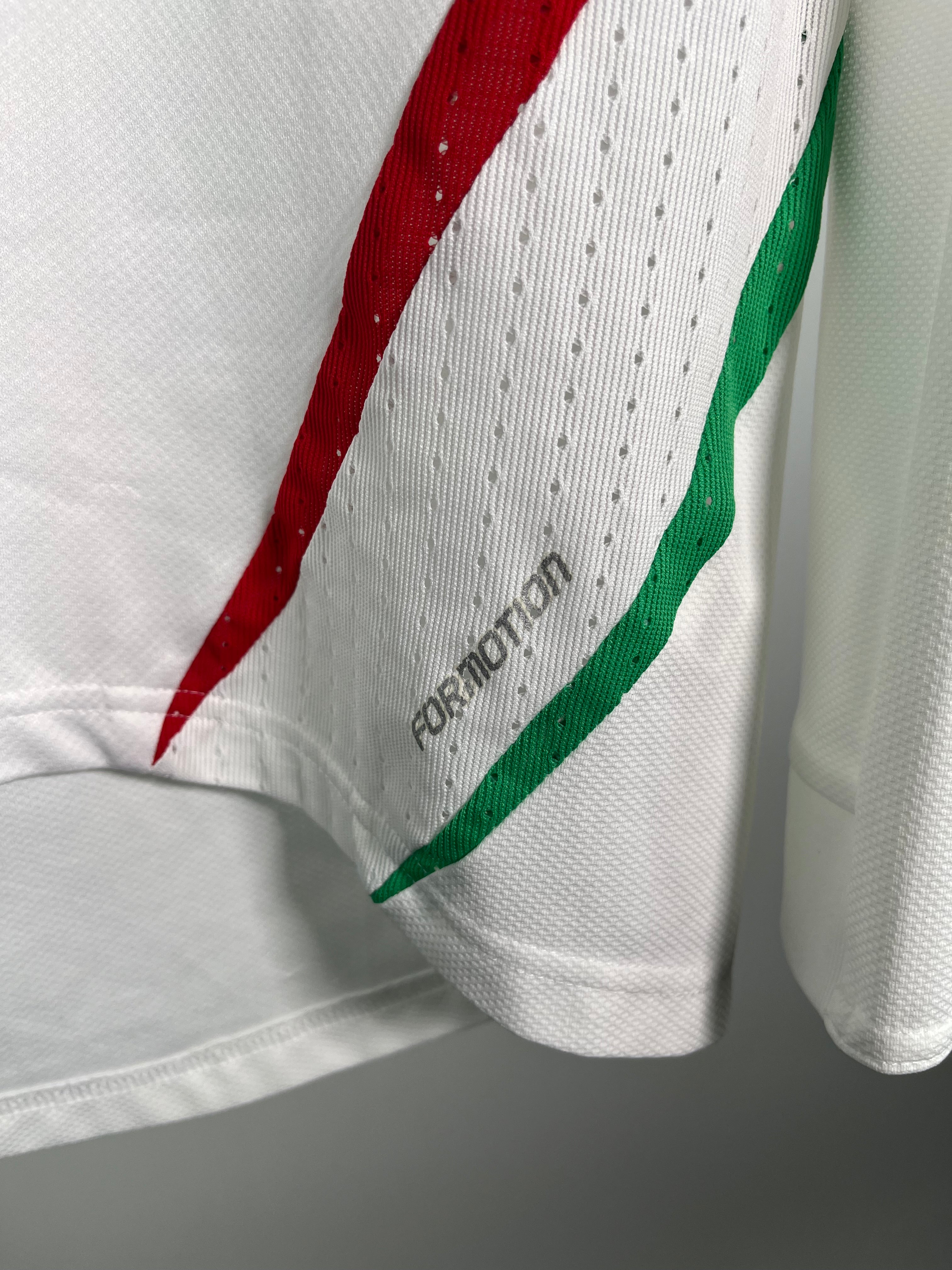 Jersey México Visita 2008 2010 Manga Larga Versión Jugador (M)