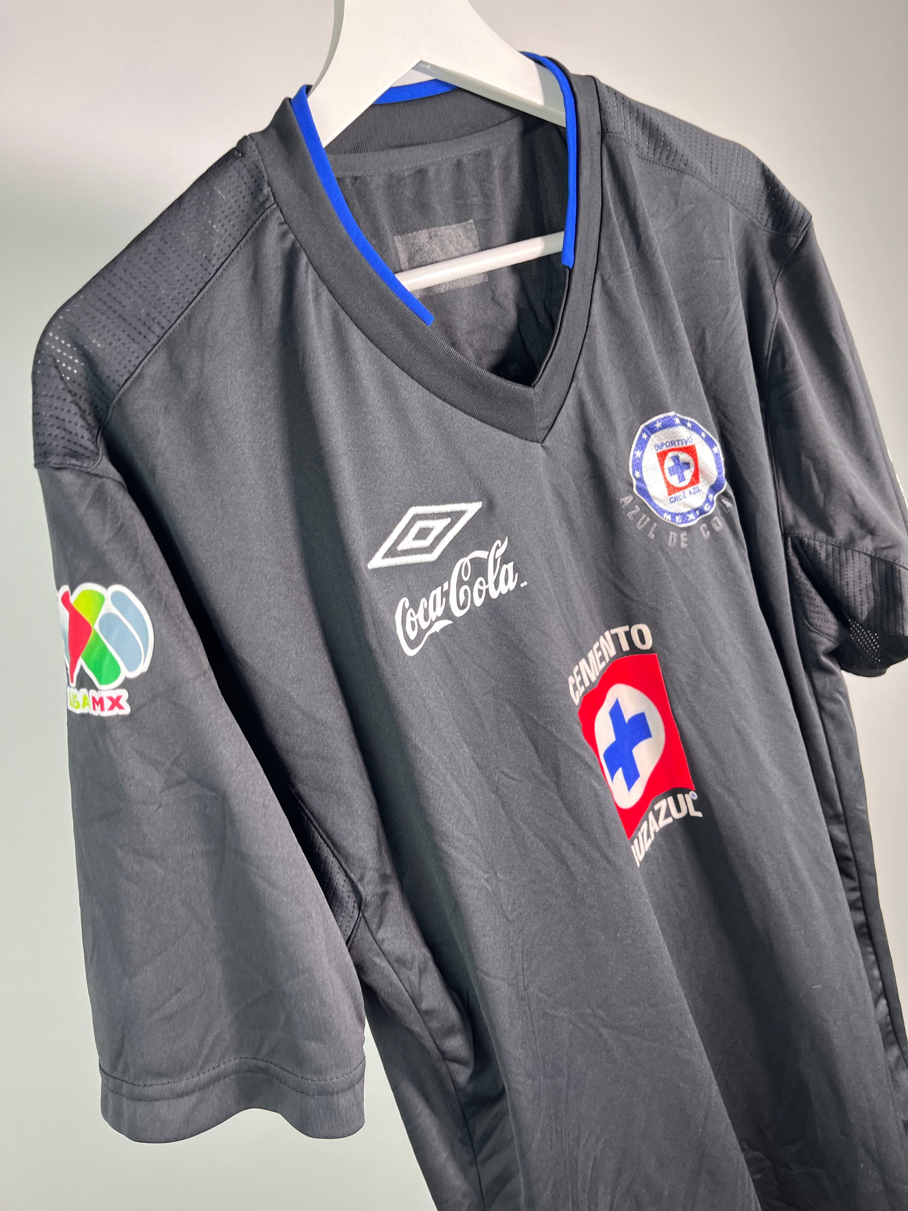 Jersey Cruz Azul Tercera 2013 2014 *Azul de Corazon* (M)