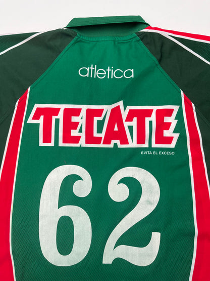Jersey Club Nacional de Futbol Tijuana Local 2000 2001 Match Worn Arturo Albarrán (XL)