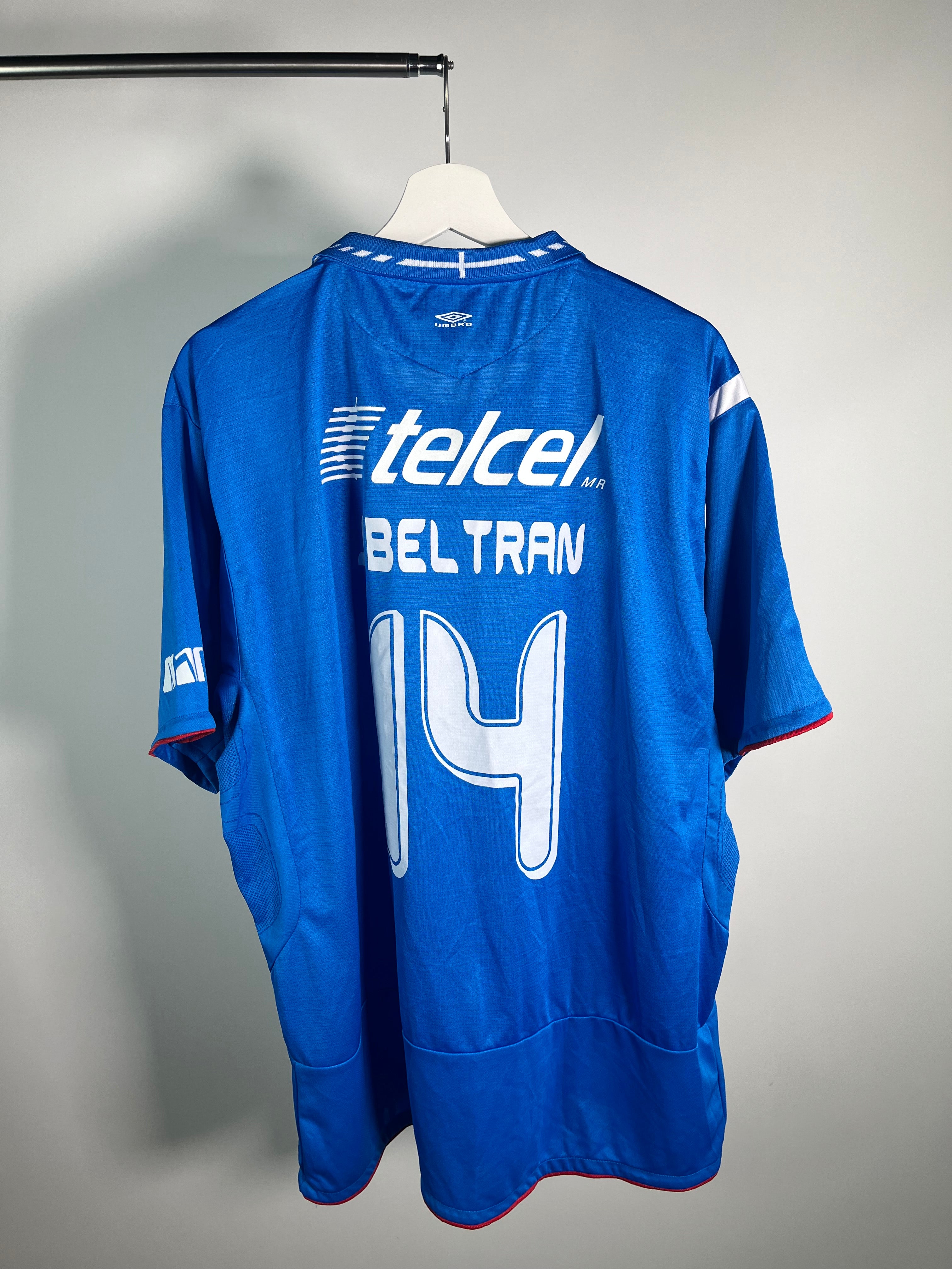 Jersey Cruz Azul Local 2006 2007 Utilería Joaquín Beltrán (XL)