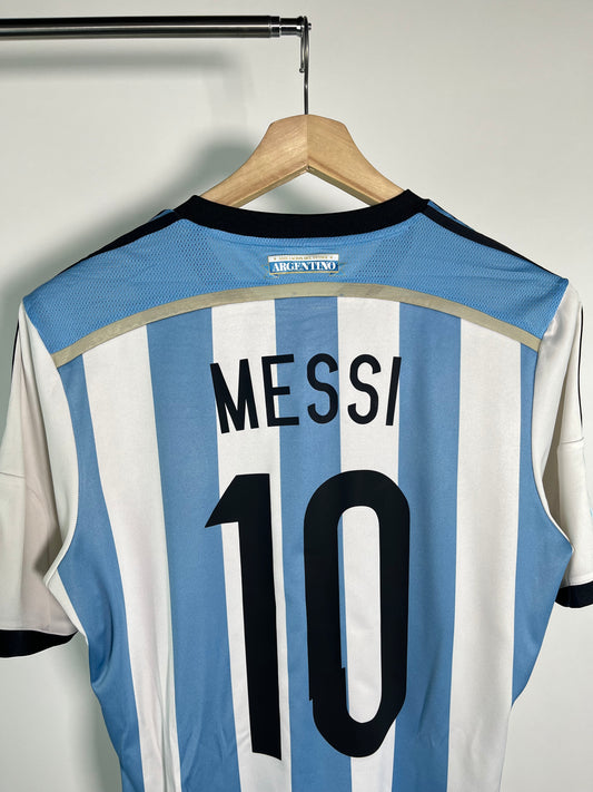 Jersey Argentina Local 2014 2015 *March Detail vs Holanda* Lionel Messi (M)