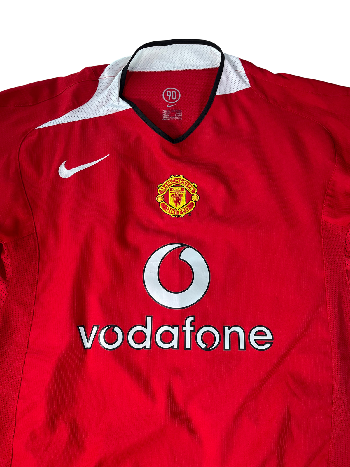 Jersey Manchester United Local 2004 2005 *Total 90* Cristiano Ronaldo (XL)