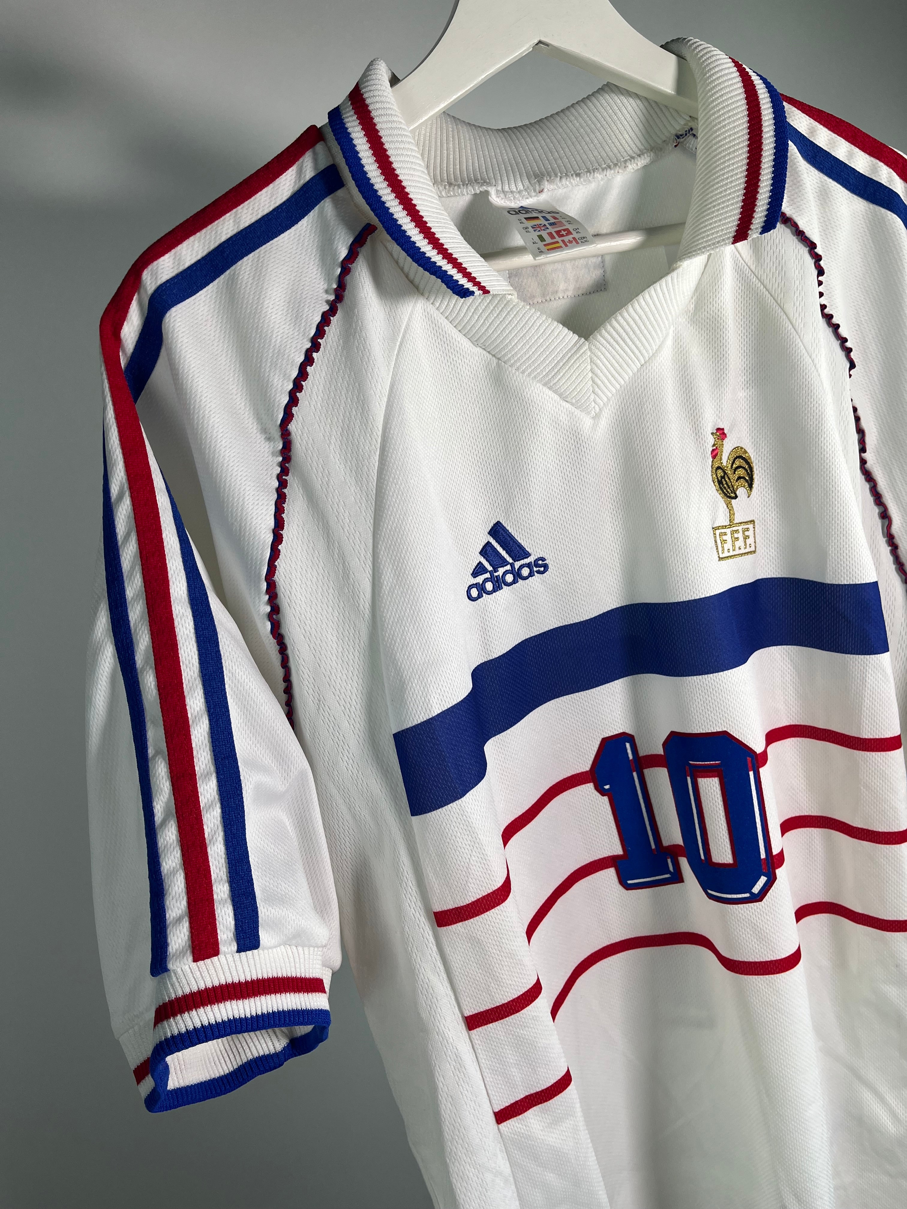 Jersey Francia Visita 1998 2000 Zinedine Zidane (XL)