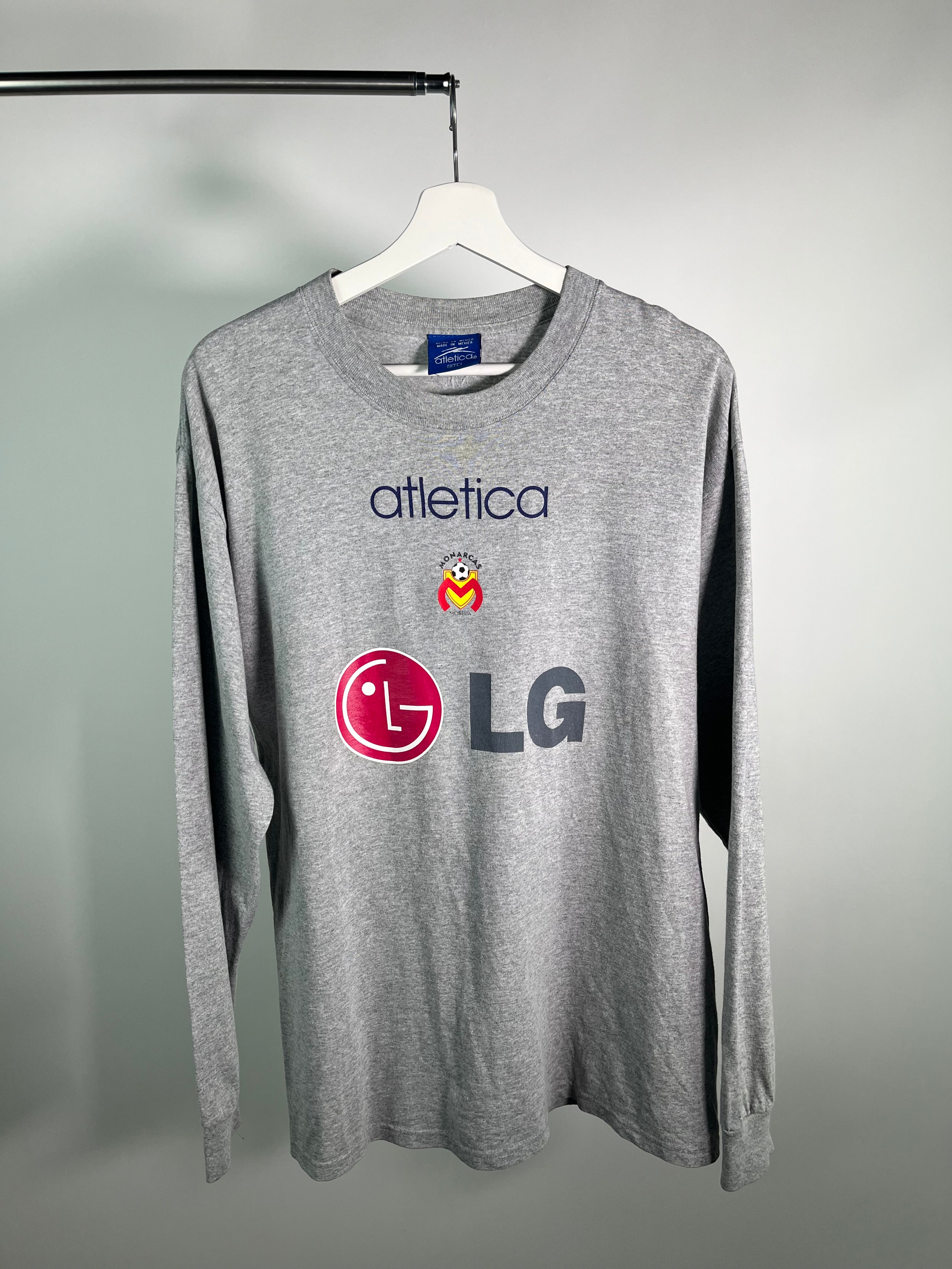 Playera Monarcas Morelia 2001 2002 Manga Larga (L)