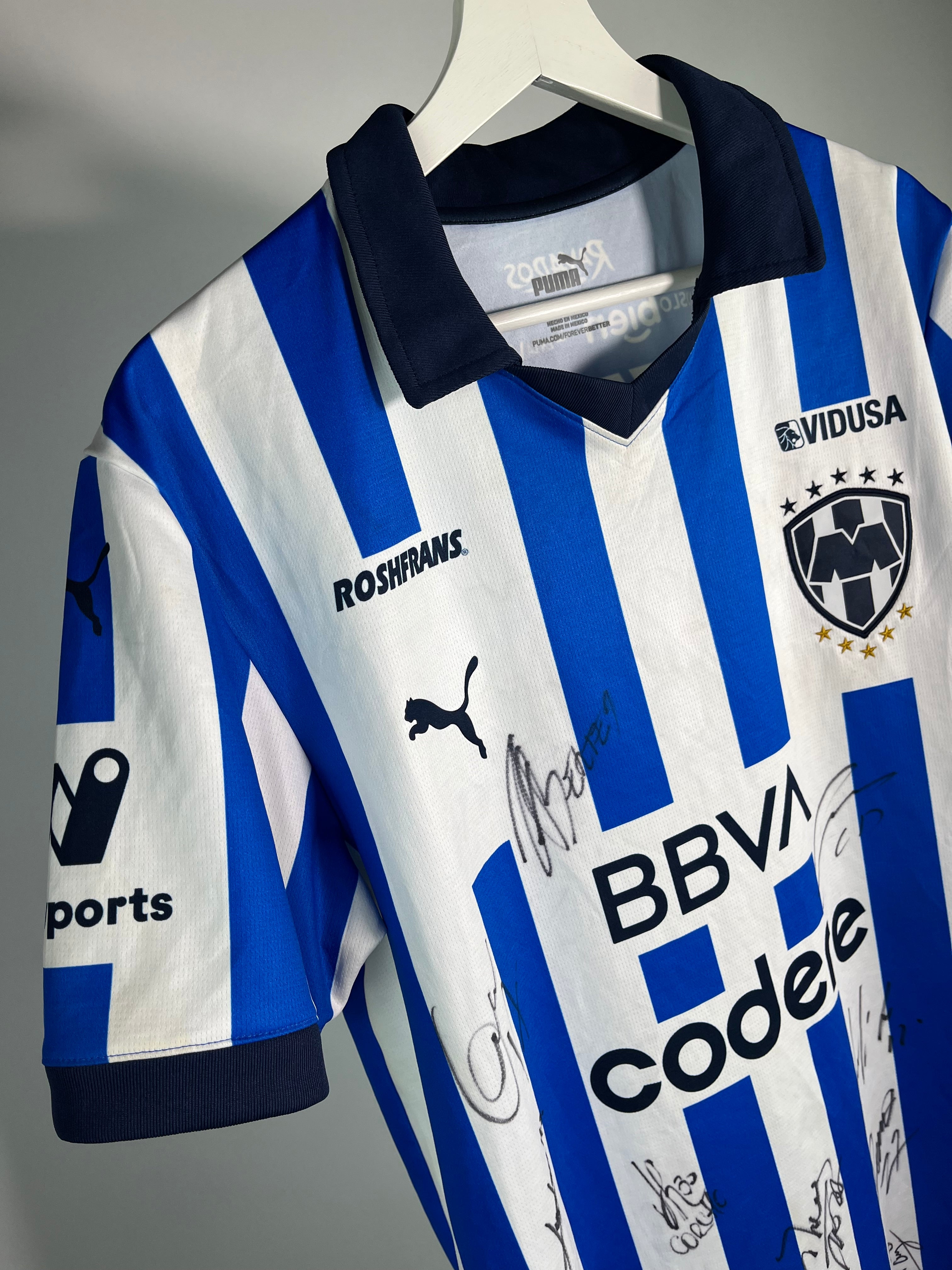 Jersey Rayados Monterrey Local 2022 2023 *Autografiado* (L)