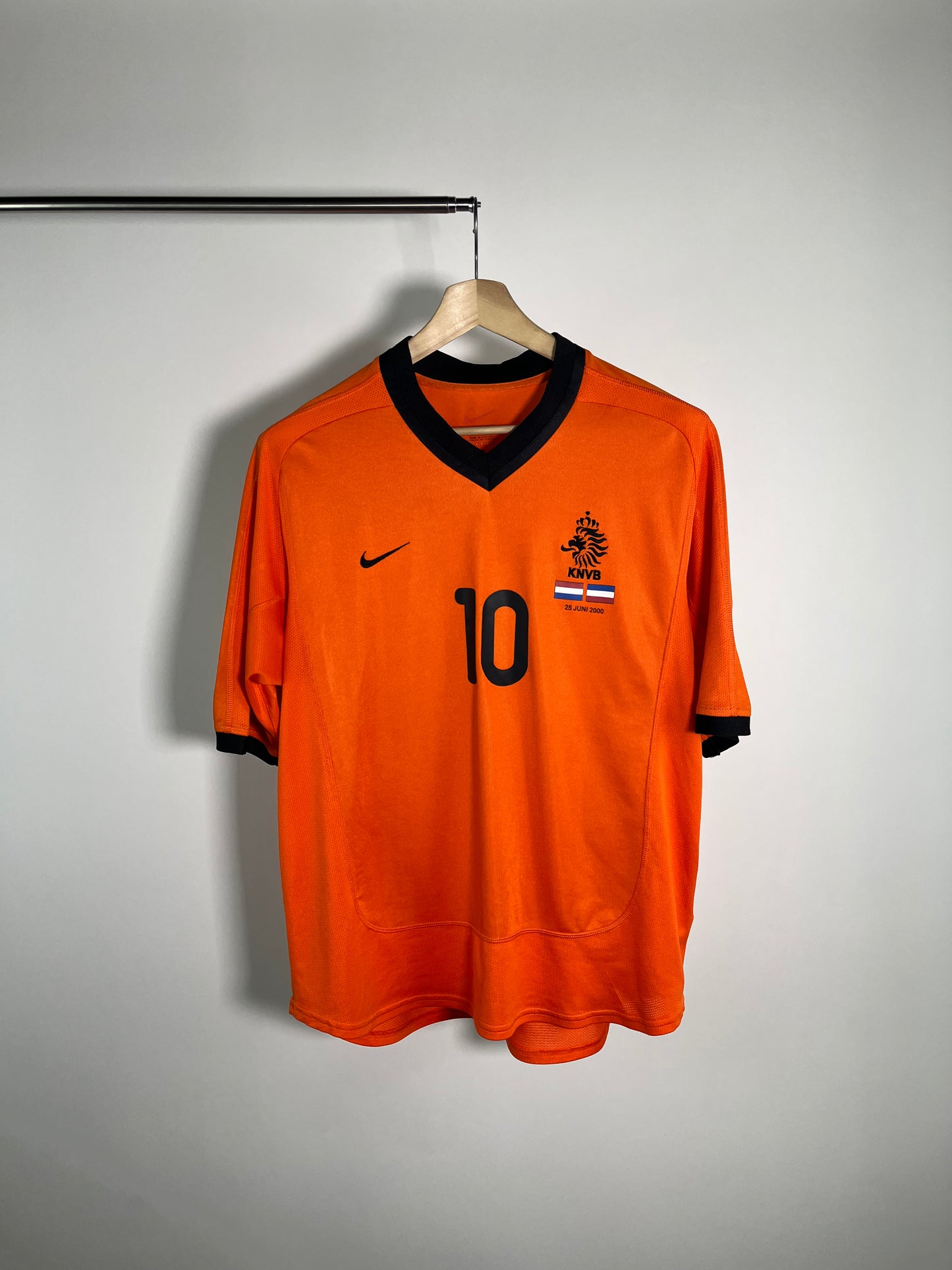 Jersey Holanda Local 2000 2002 *Match Detail* Dennis Bergkamp (L)