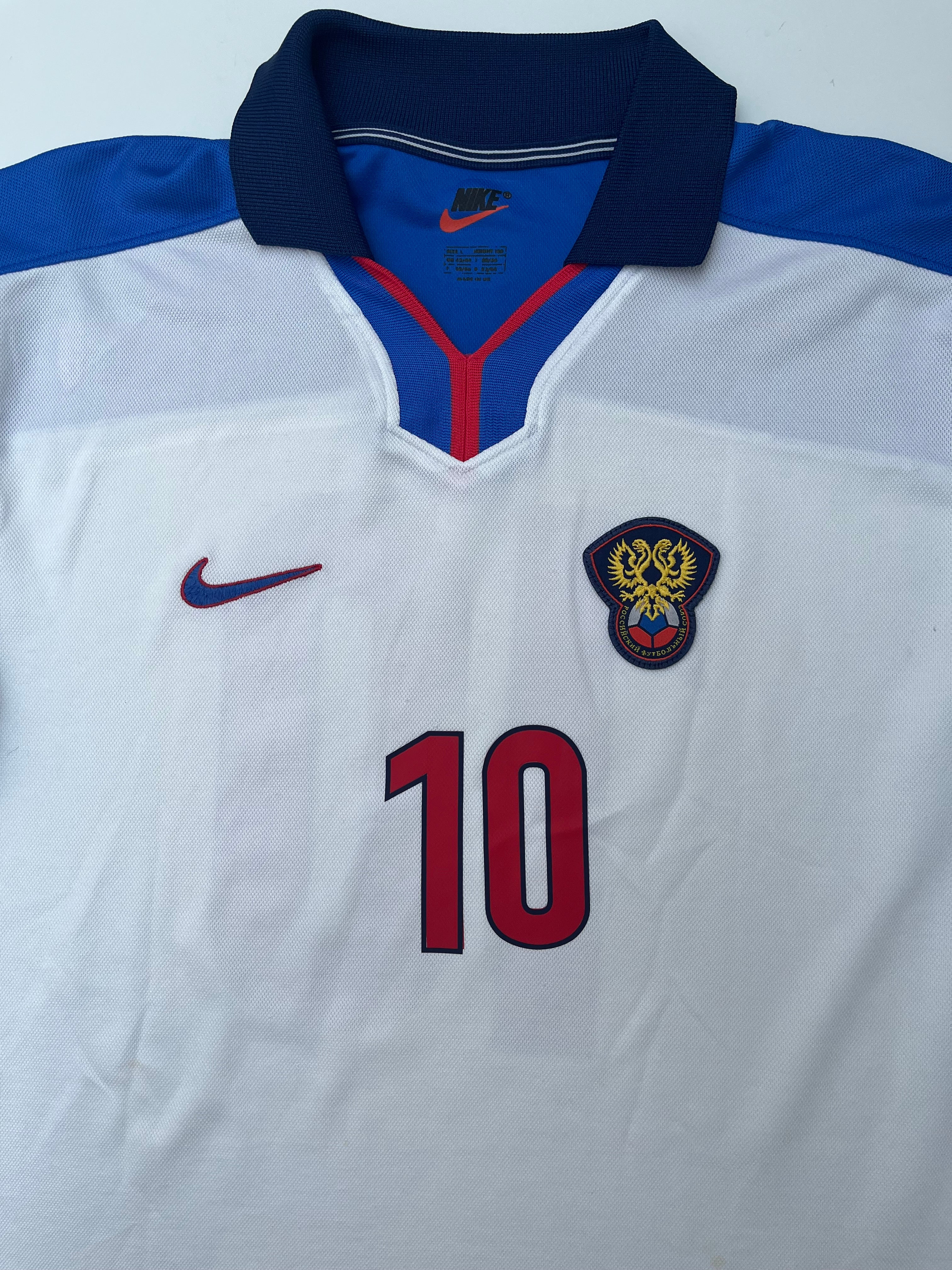 Jersey Rusia Visita 1998 1999 Aleksandr Mostovói (L)