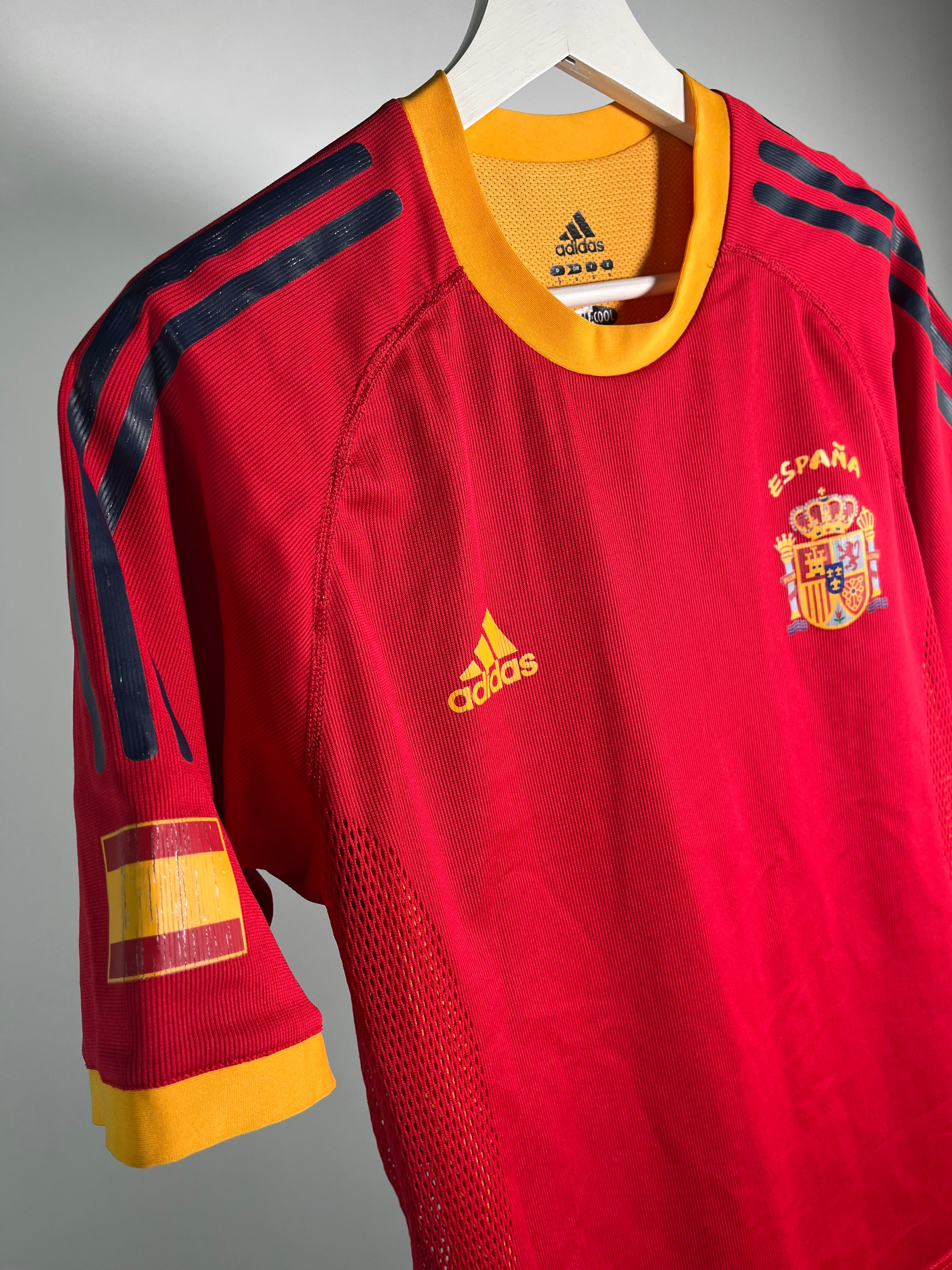 Jersey España Local 2002 2004 Versión Jugador (S)