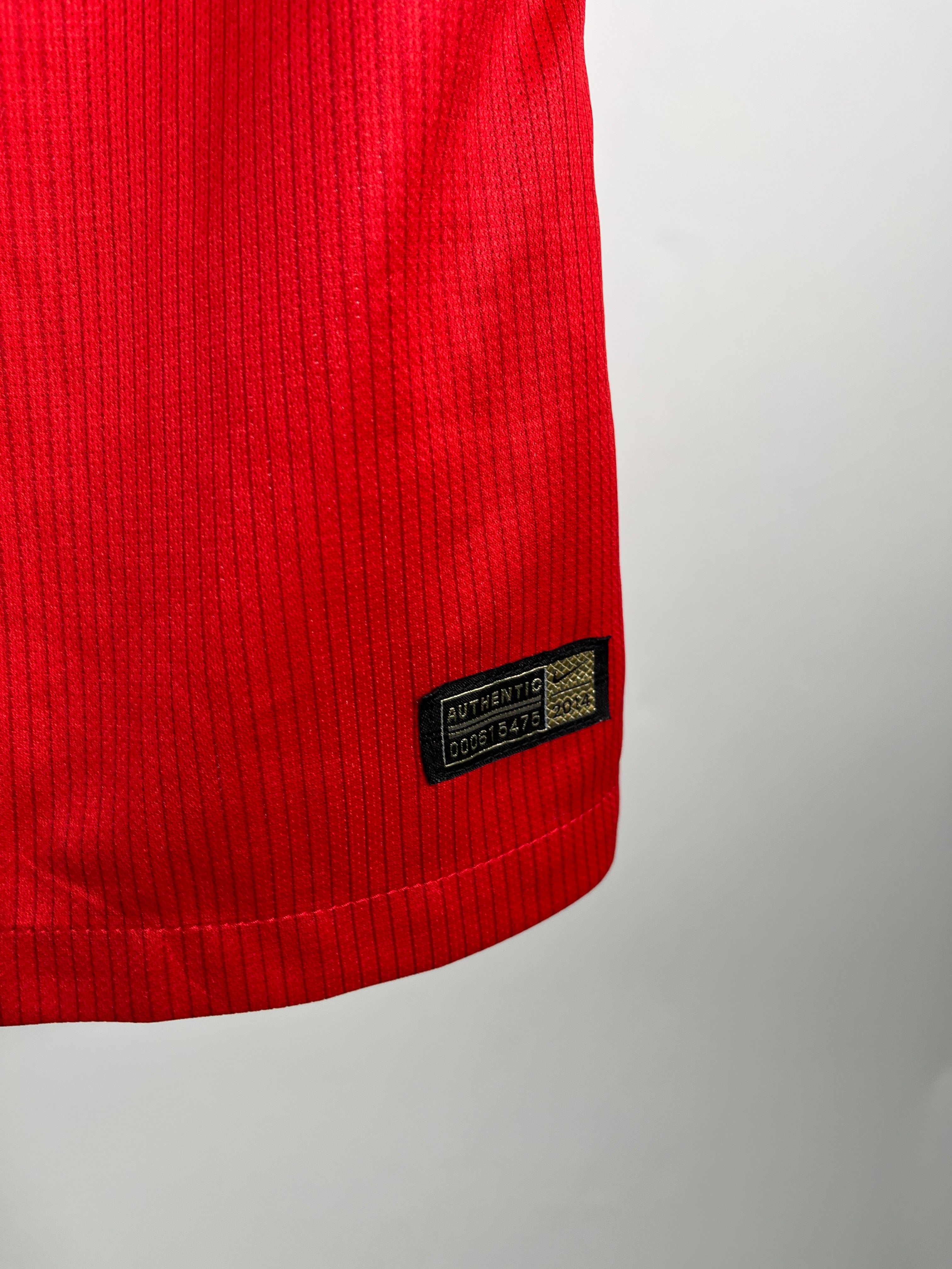 Jersey Inglaterra Visita 2014 2016 Versión Jugador (S)