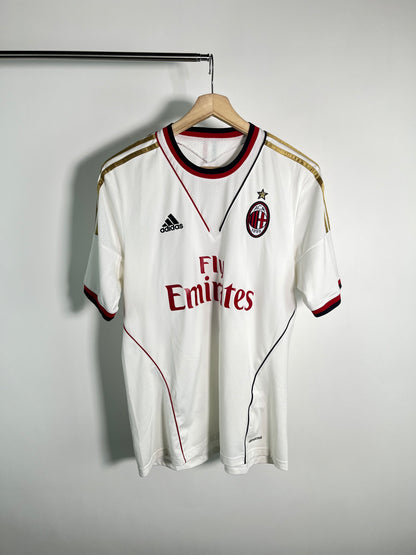 Jersey AC Milan Visita 2013 2014 Mario Balotelli (L)