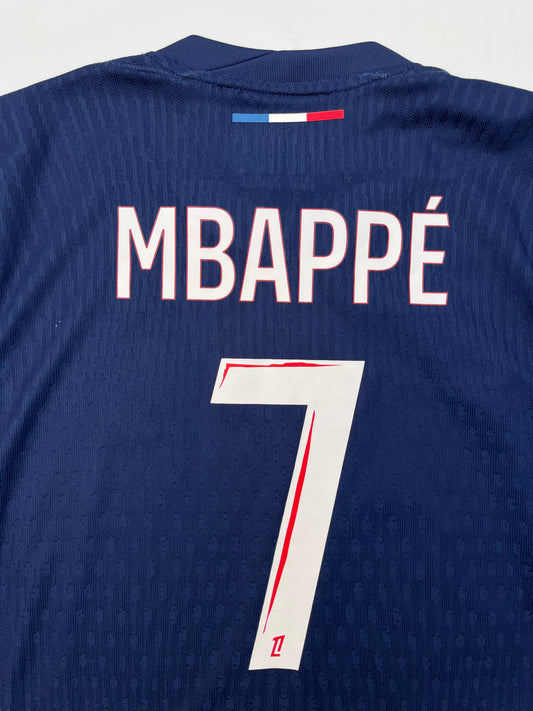 Jersey PSG Local 2024 2025 Versión Jugador Kylian Mbappé (S)