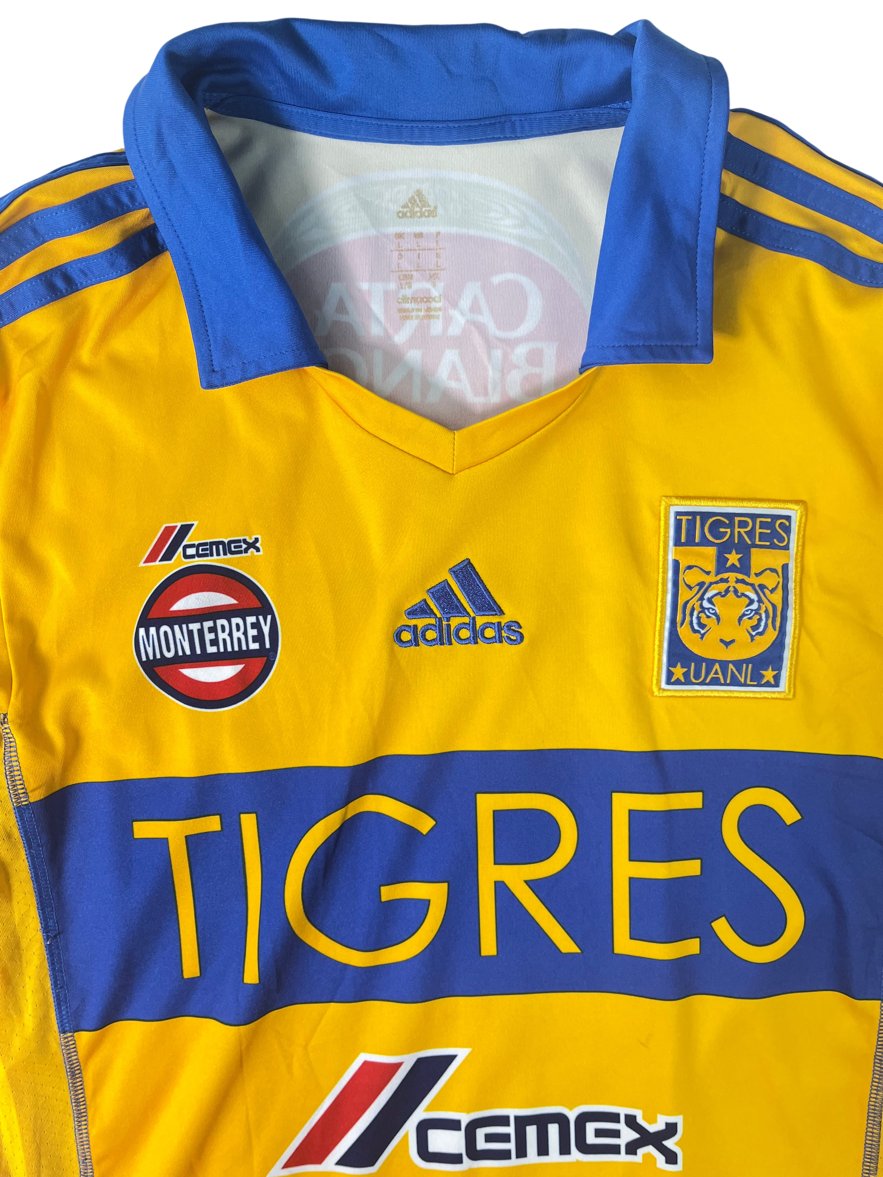 Jersey Tigres Local 2013 2014 Manga Larga Lucas Lobos (L)