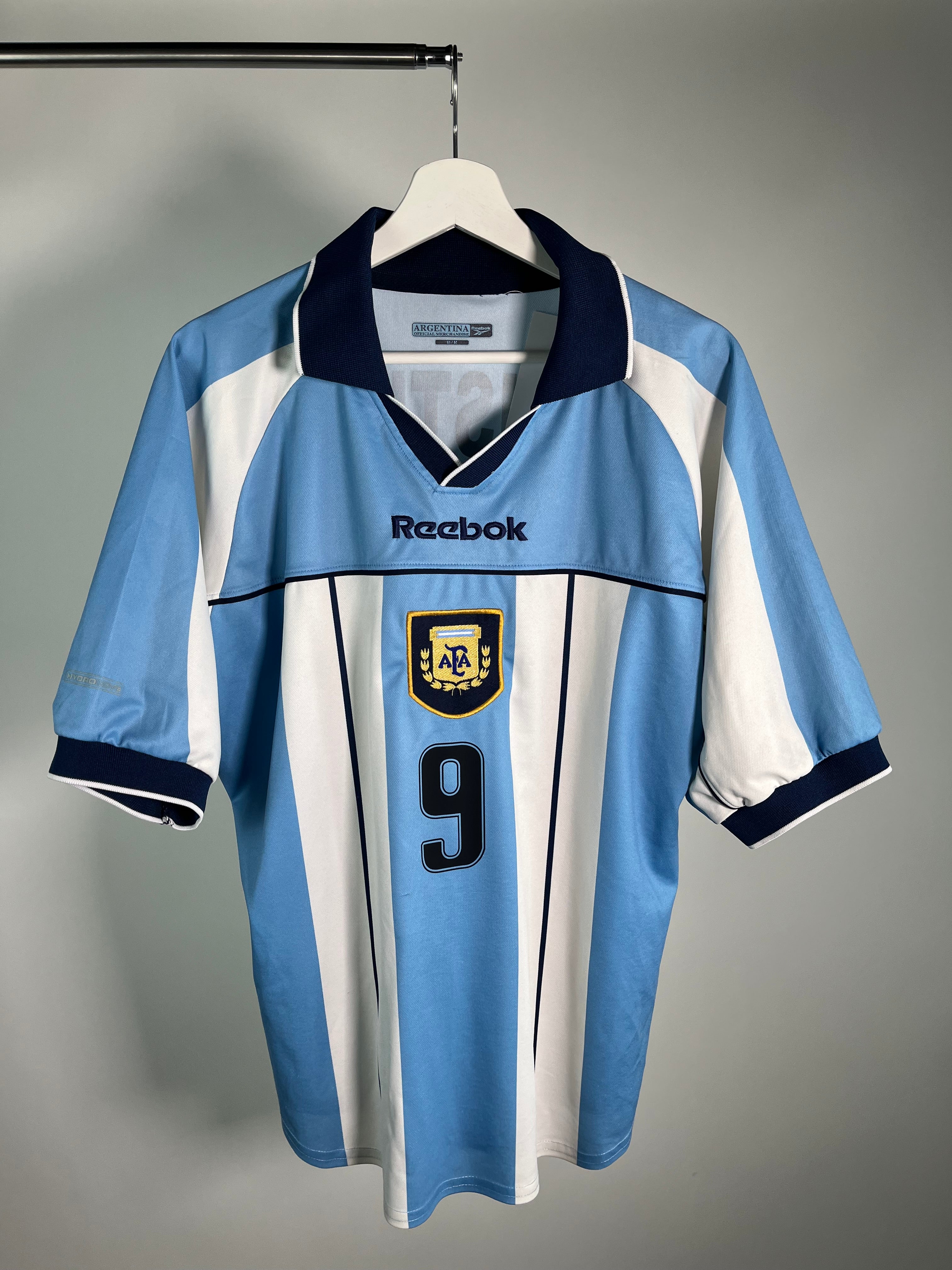 Jersey Argentina Local 2000 2001 Gabriel Batistuta (M)