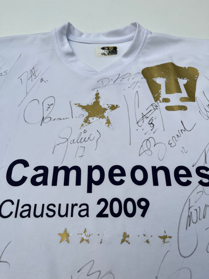 Jersey Pumas Especial Campeones 2009 Autografido (M)
