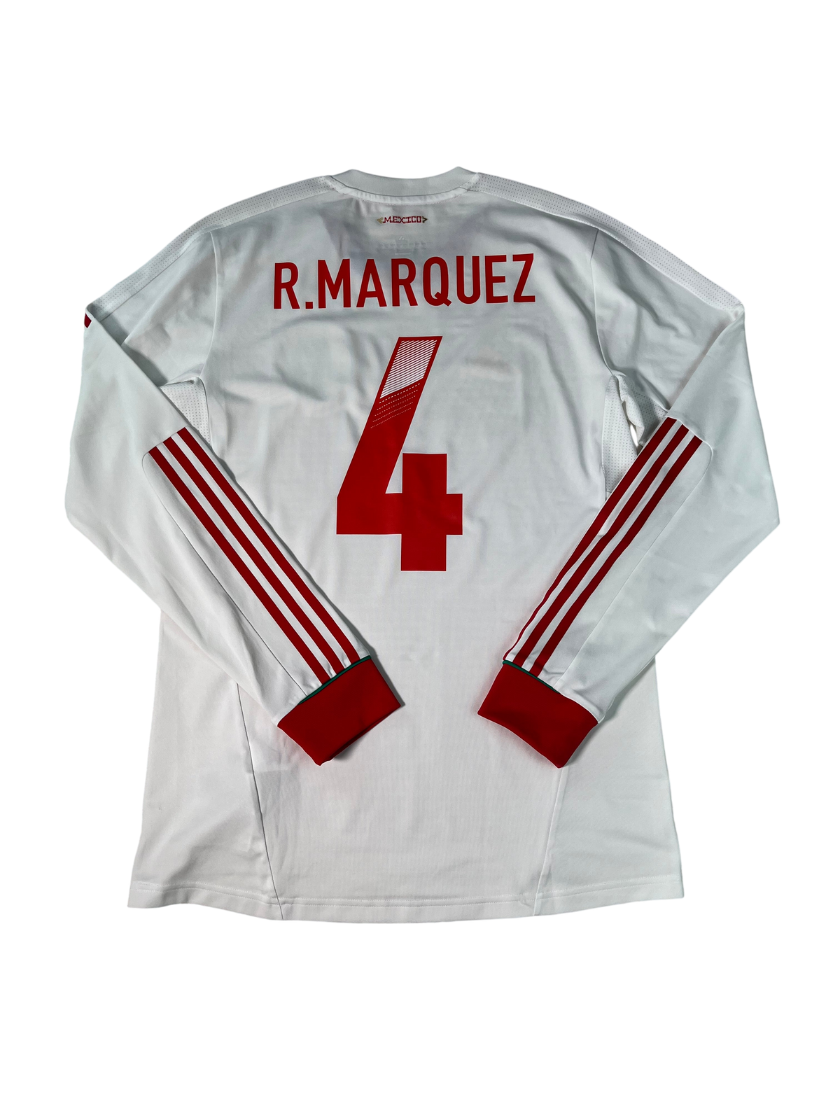 Jersey México Visita 2013 2014 Versión Jugador *Formotion* Manga Larga Rafael Márquez (L)