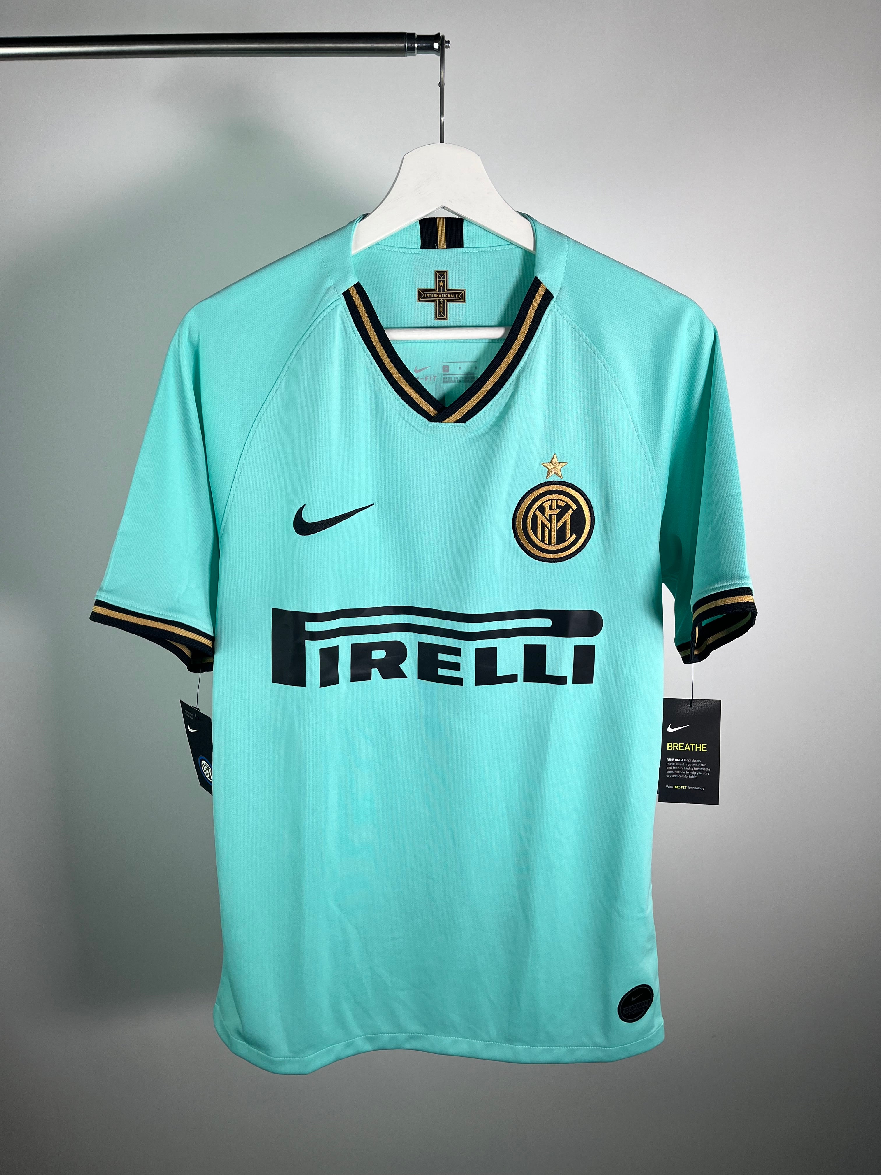 Jersey Inter de Milán Visita 2019 2020 Lautaro Martínez *C/Etiquetas* (M)